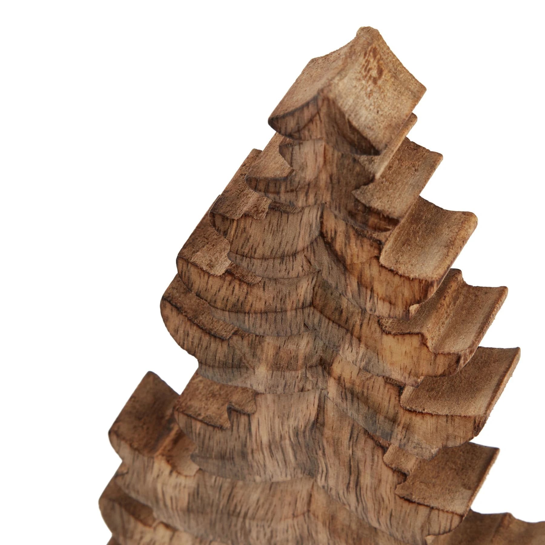 Natural Wooden Christmas Tree - Decorative, photo 2 of 3