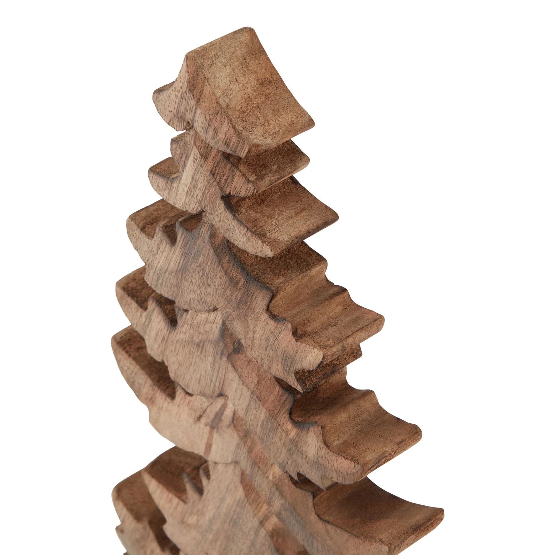 Natural Wooden Large Christmas Tree - Decorative, photo 2 of 4