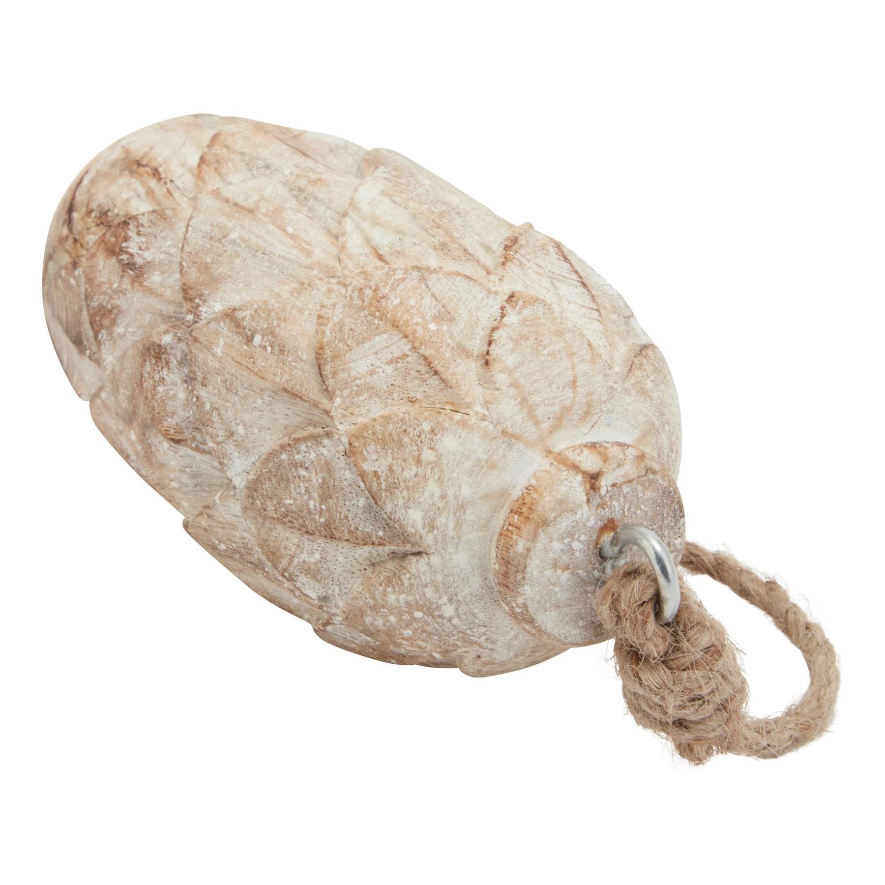 Antique White Wash Pine Cone Bauble - Sculptures & ornaments, photo 3 of 3