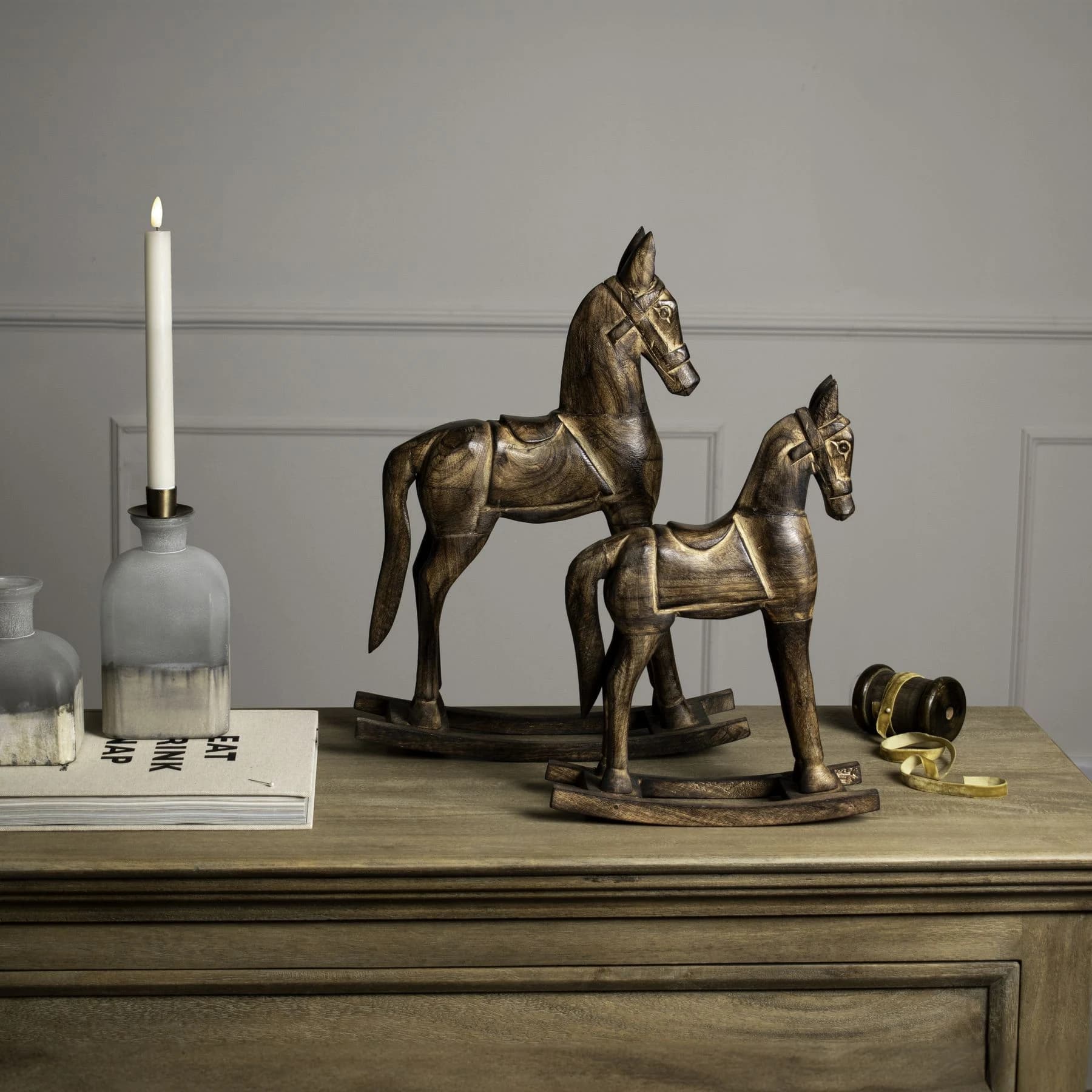 Natural Rocking Horse - Decorative, photo 4 of 4