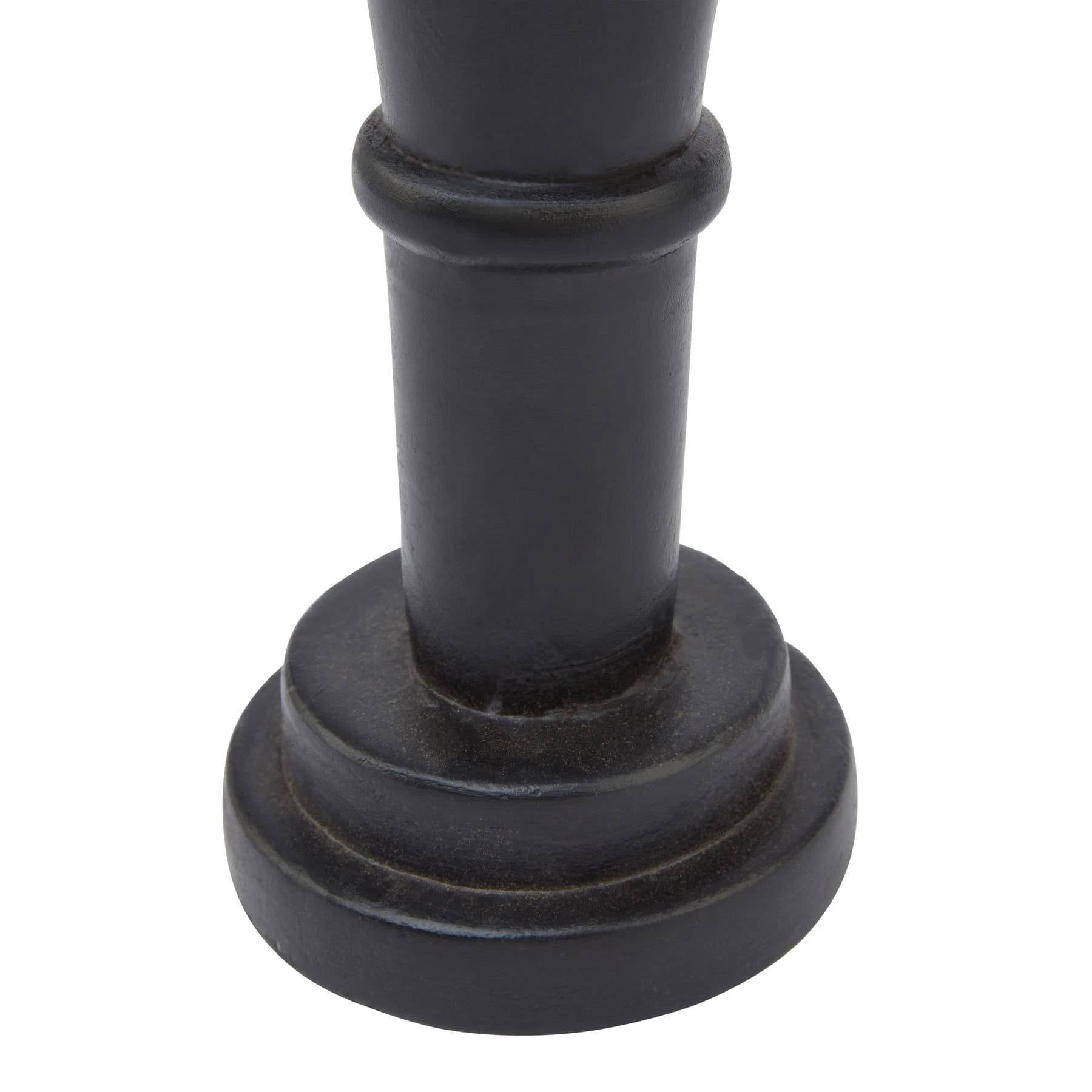 Minimalist Black Wooden Nutcracker Decoration - Artificial plants & flowers, photo 4 of 4