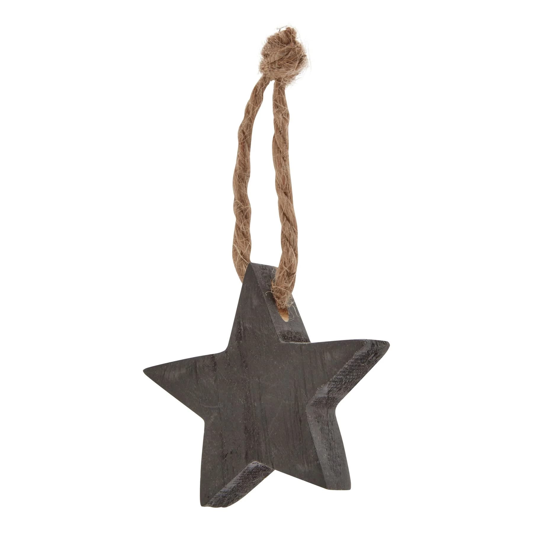 Pack Of 90 Wooden Star Hanging Decorations - Sculptures & ornaments, photo 5 of 5