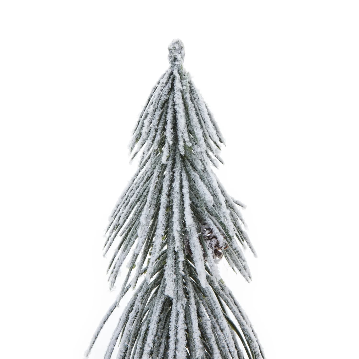 Small Snowy Tree In Wood Log - Sculptures & ornaments, photo 2 of 3