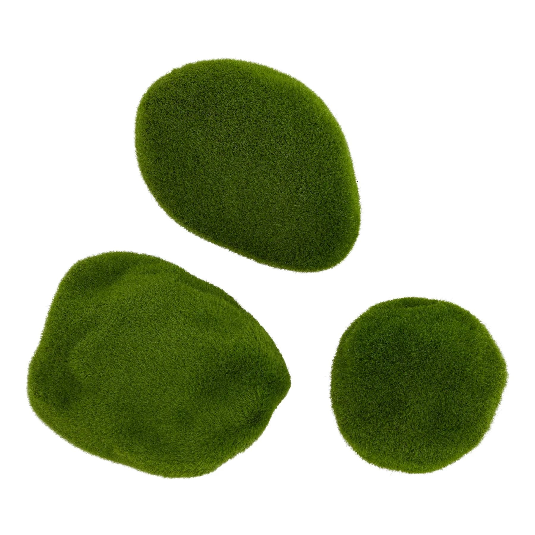 Faux Moss Three-Piece Pack - Vases, photo 2 of 3