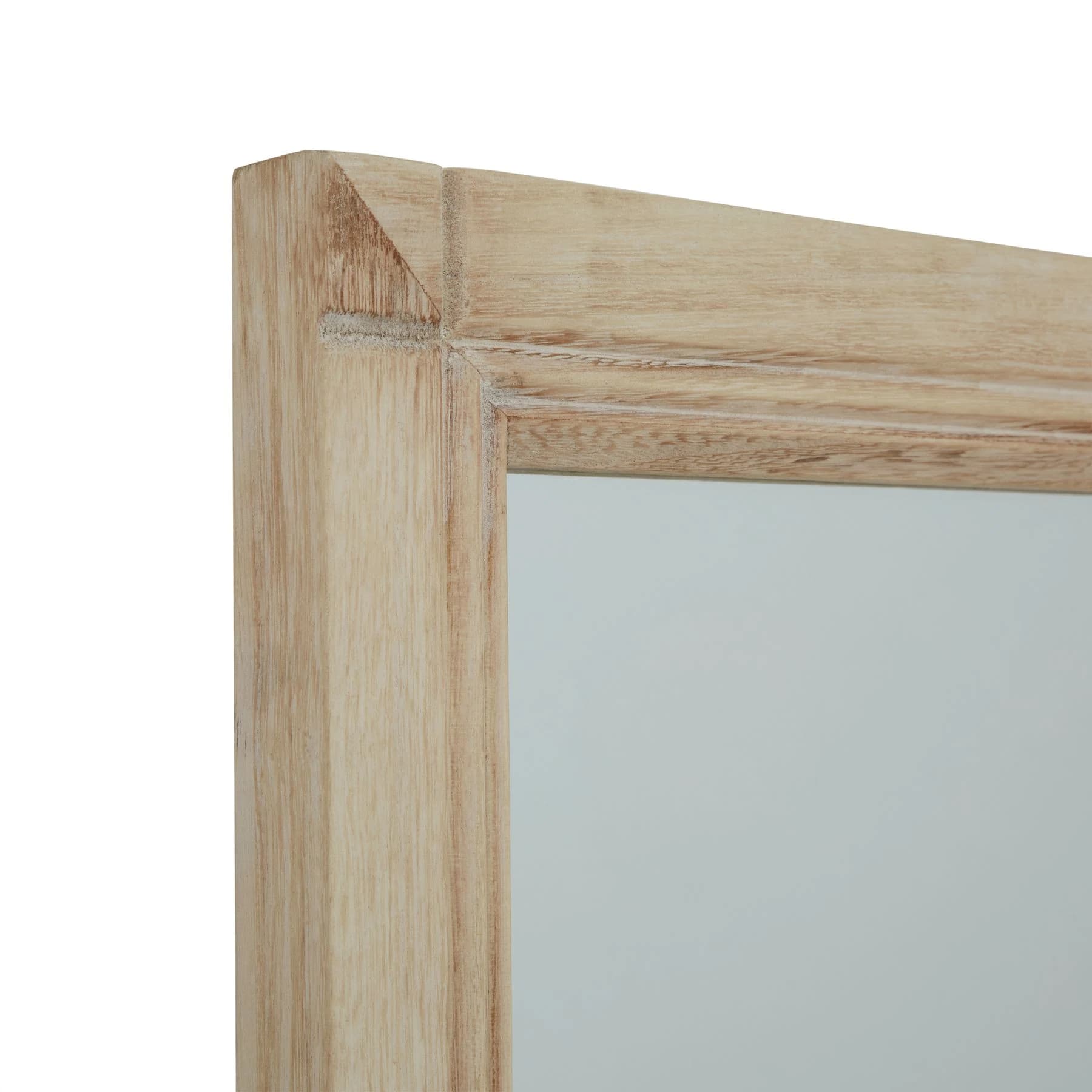 Washed Wood XL Window Mirror - Mirrors, photo 2 of 5
