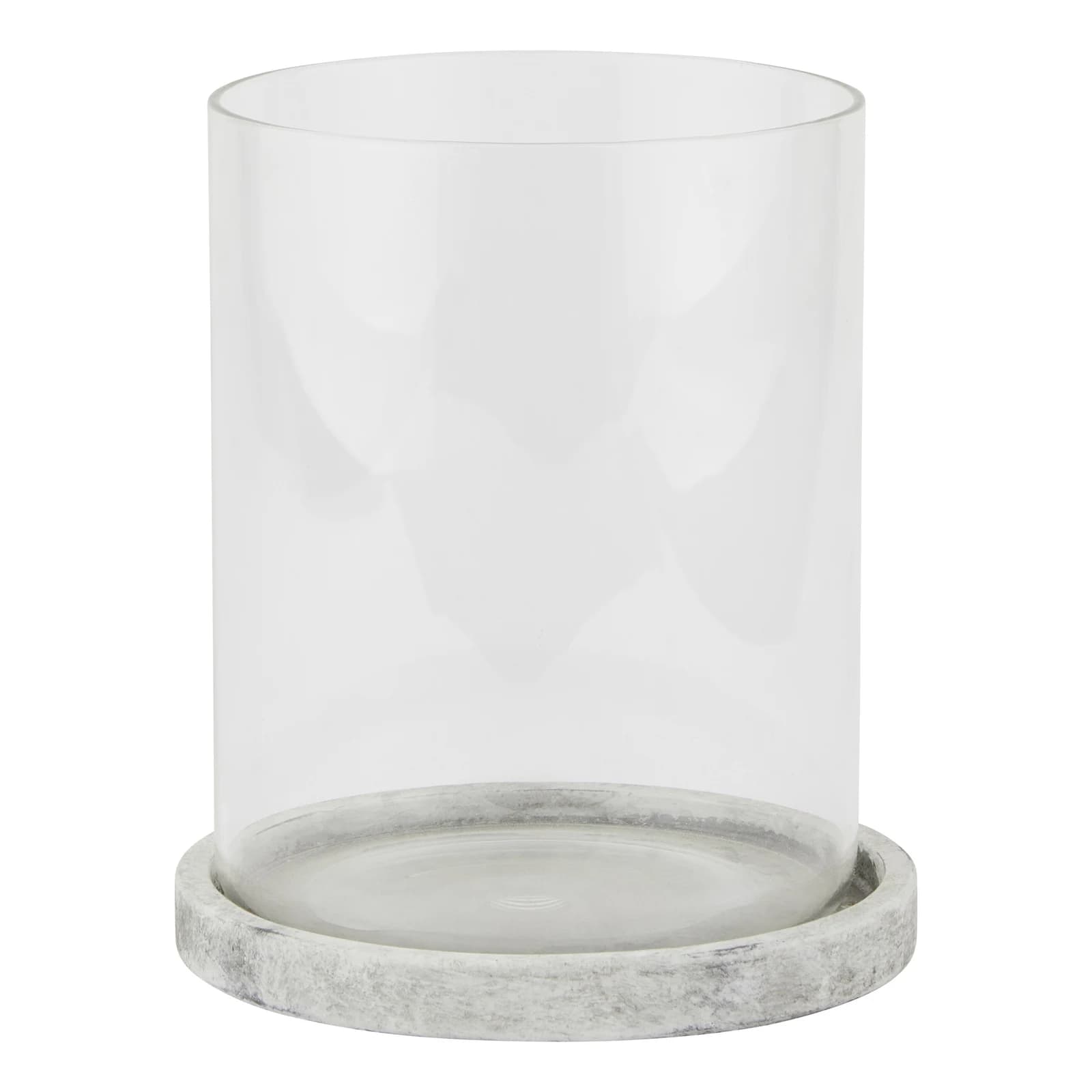 Athena Stone Large Hurricane Lantern - Lanterns, photo 3 of 5