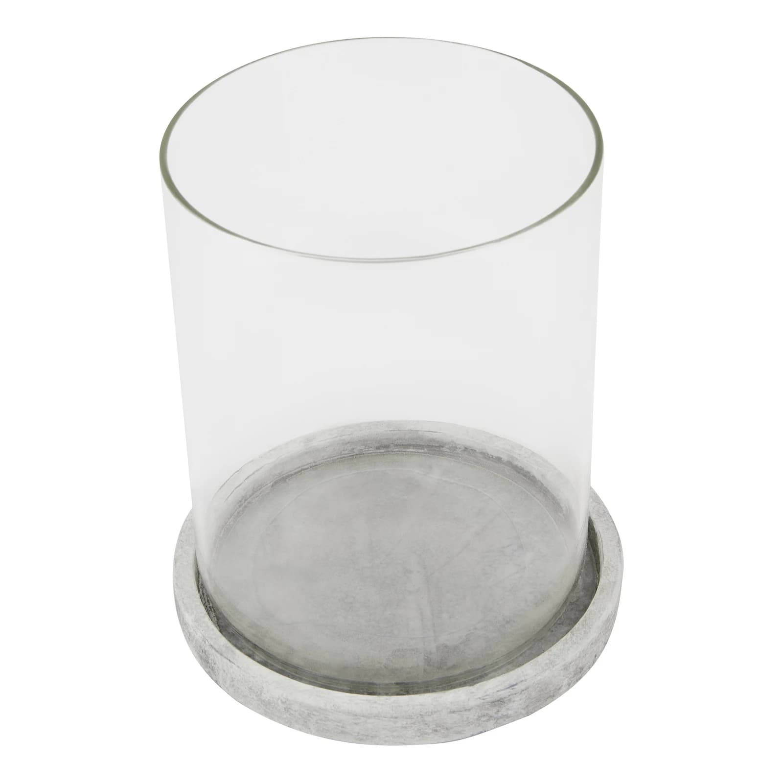 Athena Stone Large Hurricane Lantern - Lanterns, photo 4 of 5