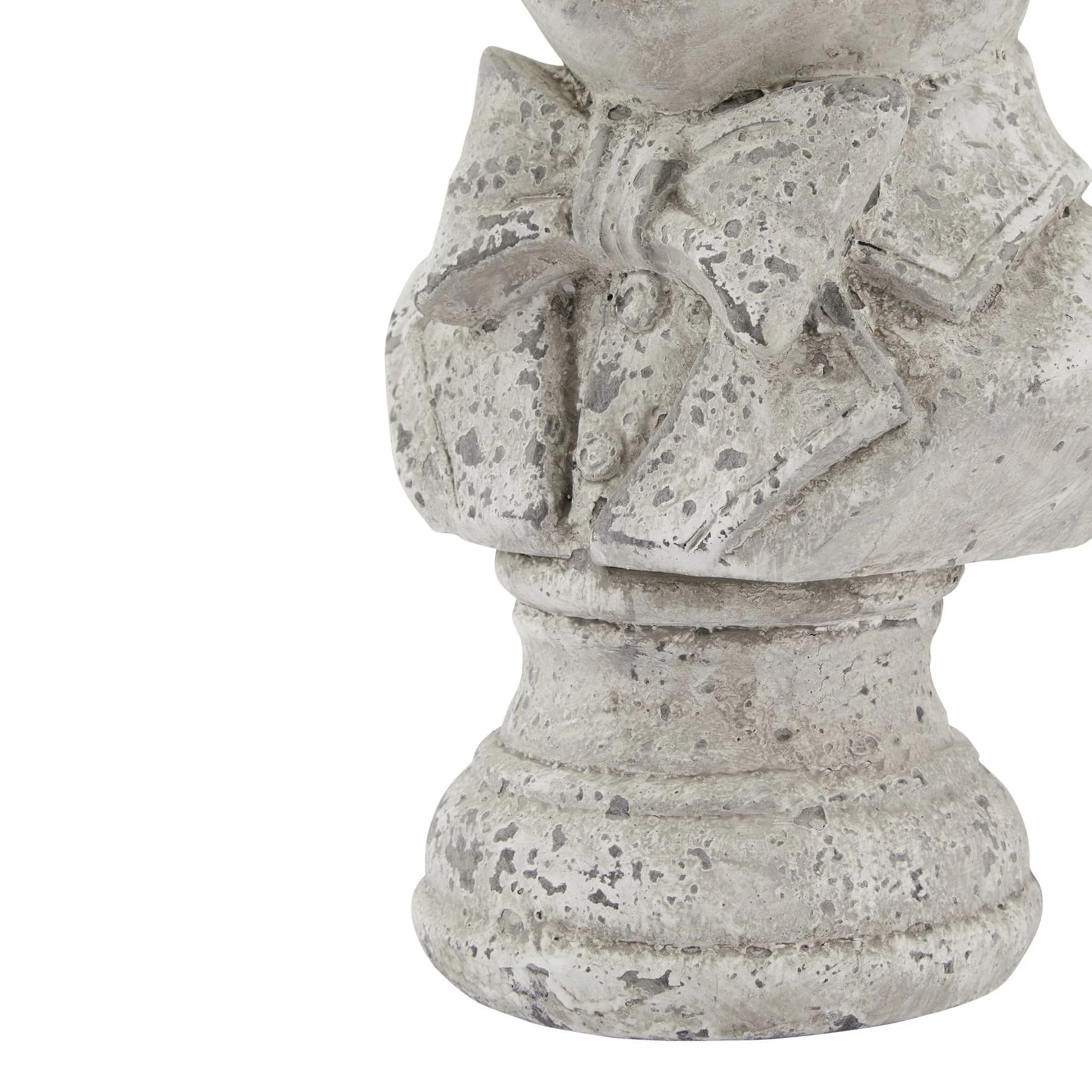 Stone Effect Tuxedo Hare Ornament - Sculptures & ornaments, photo 3 of 3