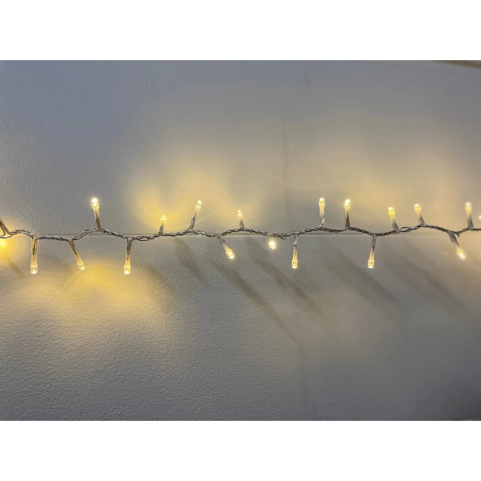 13.6m/44ft 6in Plug In LED Warm White Christmas String Light - Sculptures & ornaments, photo 3 of 3