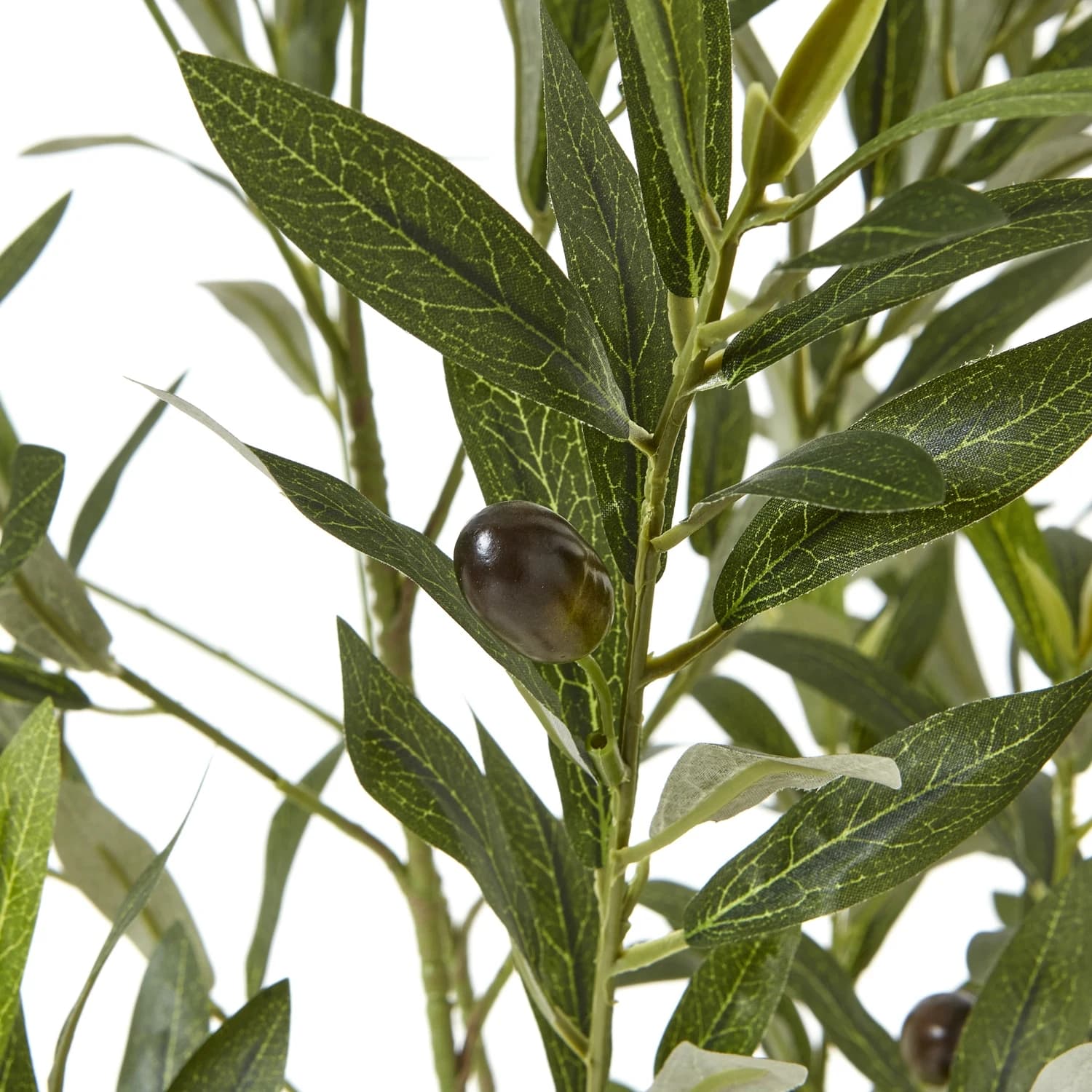 Apulia Olive Tree In White Pot 150Cm - Artificial plants & flowers, photo 2 of 5