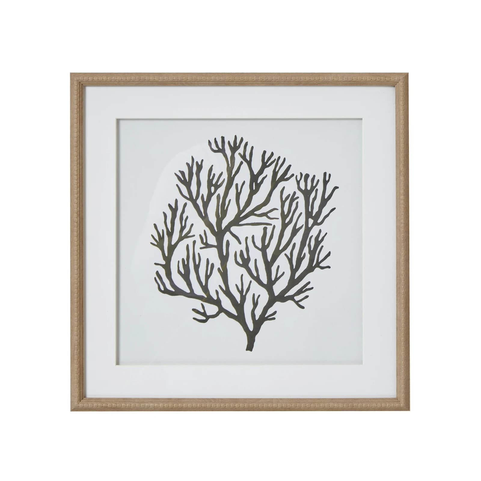 Atol Coral Art Mounted In Beaded Frame - Wall art & frames, photo 2 of 6