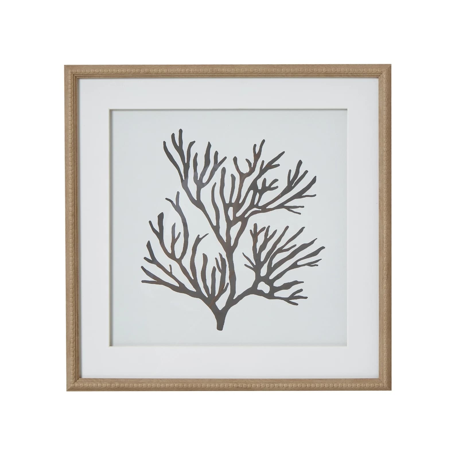 Reef Coral Art Mounted In Beaded Frame - Wall art & frames, photo 2 of 6