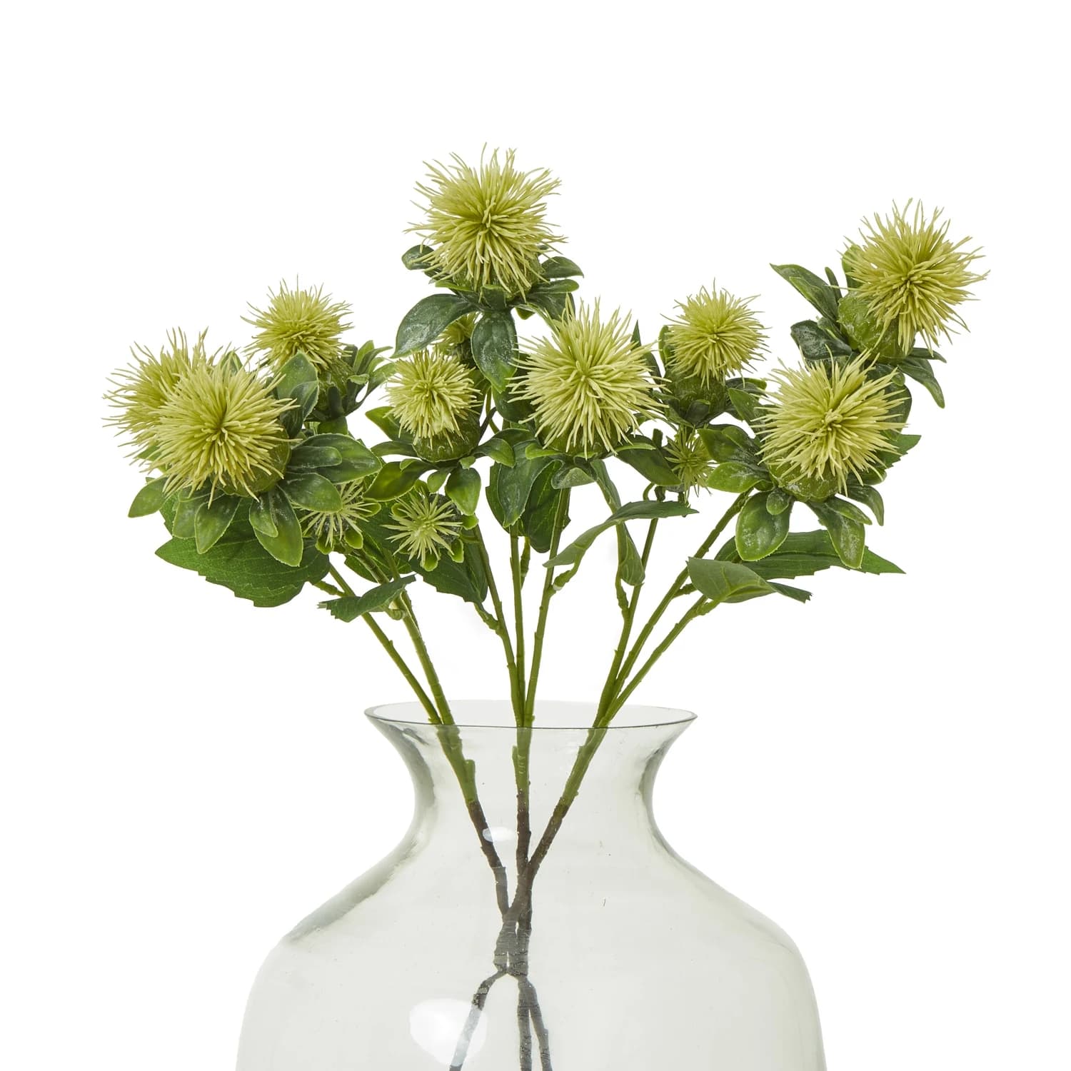 Green Safflower Spray — Pack of 5 - Artificial plants & flowers, photo 3 of 3