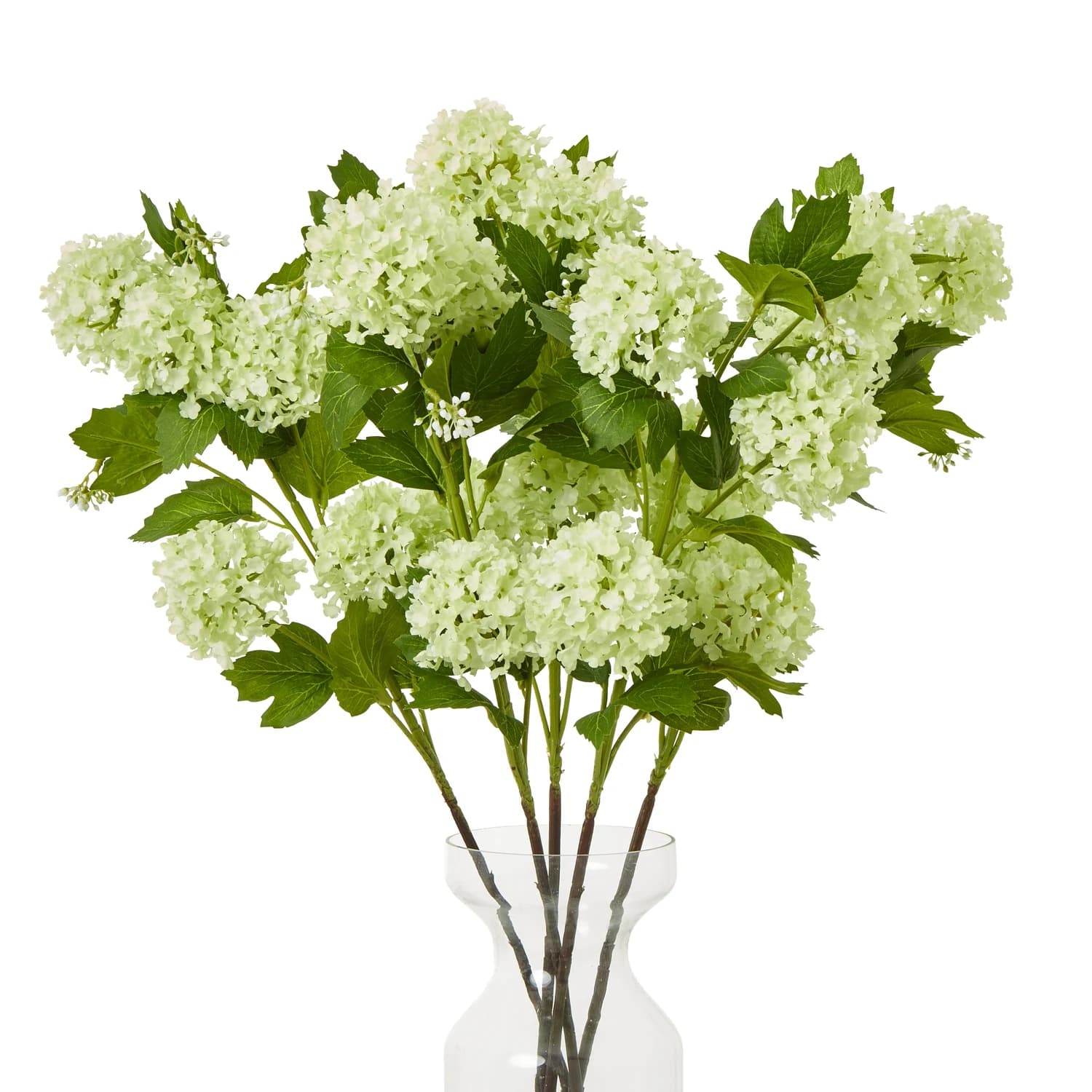 Green Snowball Viburnum Spray — Pack of 5 - Artificial plants & flowers, photo 3 of 5