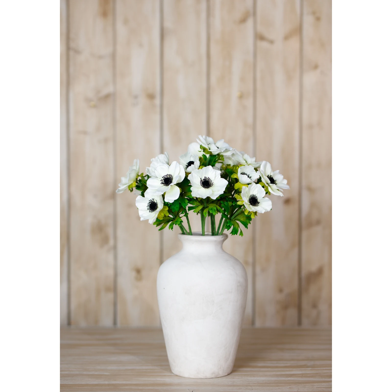 White Anemone Spray — Pack of 5 - Artificial plants & flowers, photo 4 of 5