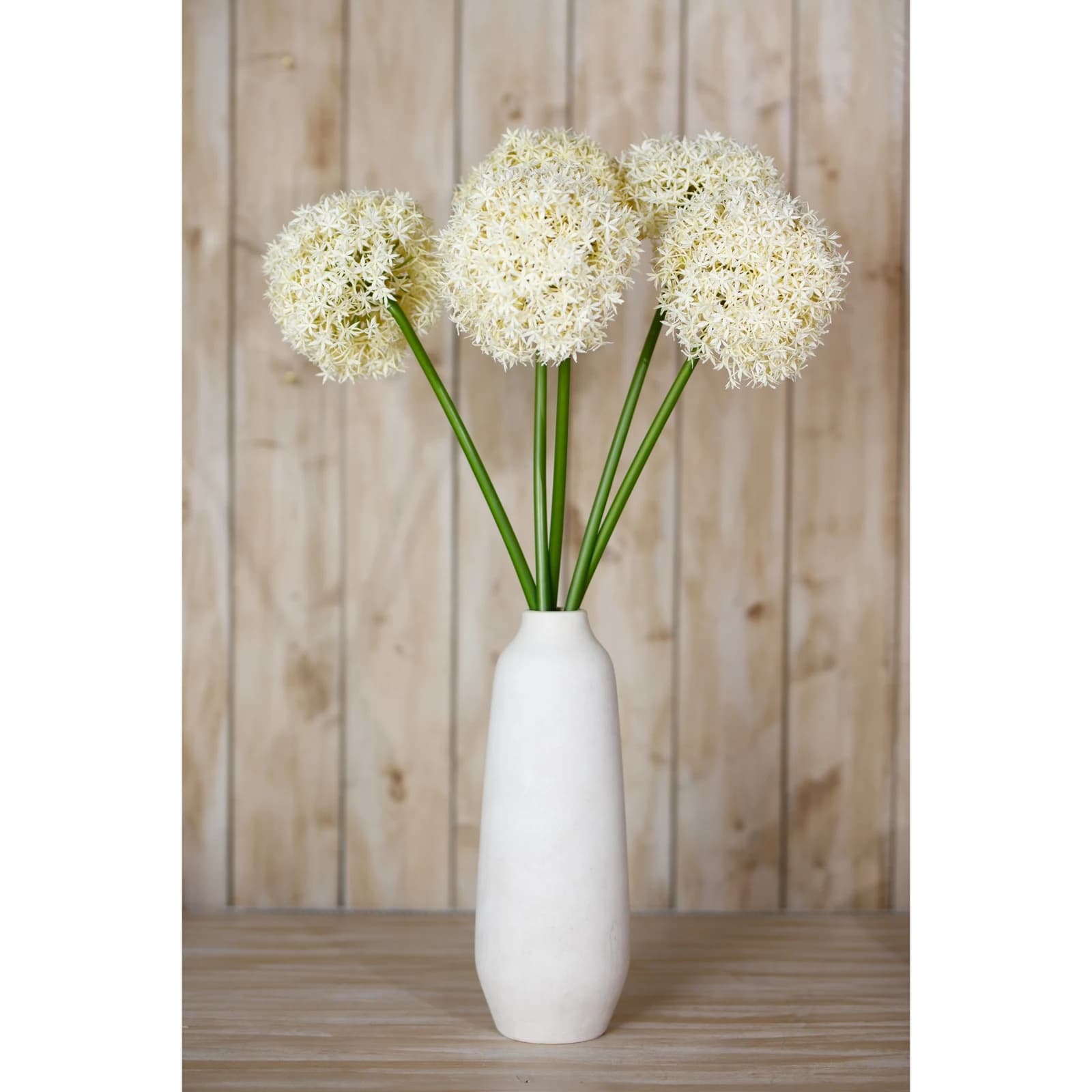 Cream Giant Allium Stem — Pack of 3 - Artificial plants & flowers, photo 4 of 5