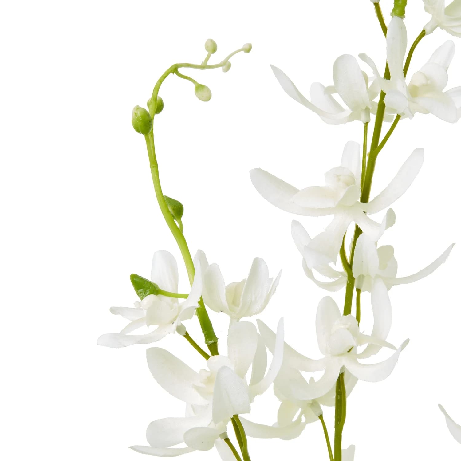 White Cymbidium Spray — Pack of 5 - Artificial plants & flowers, photo 2 of 5