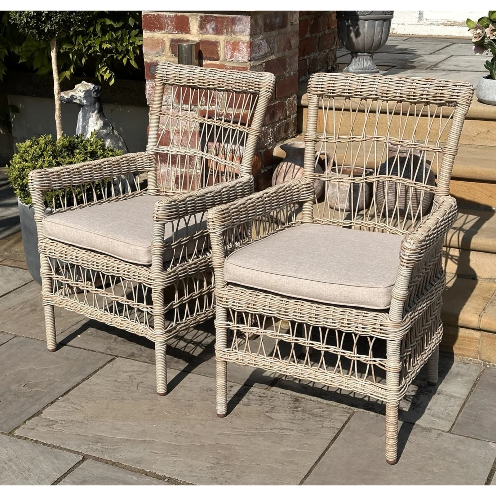 Provence Collection Outdoor Dining Chair - Outdoor, photo 3 of 5