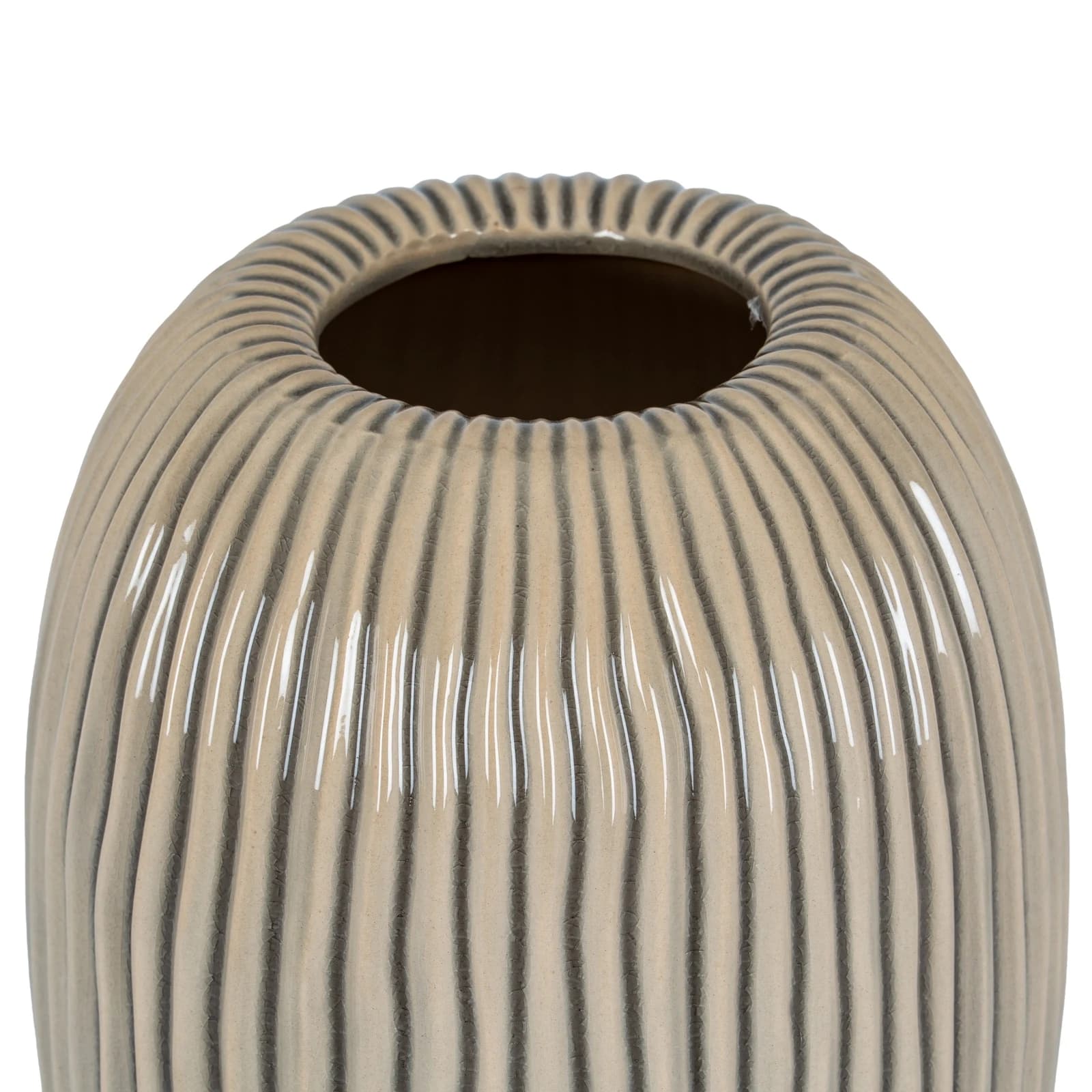 Pallida Collection Large Striped Vase - Vases, photo 2 of 4