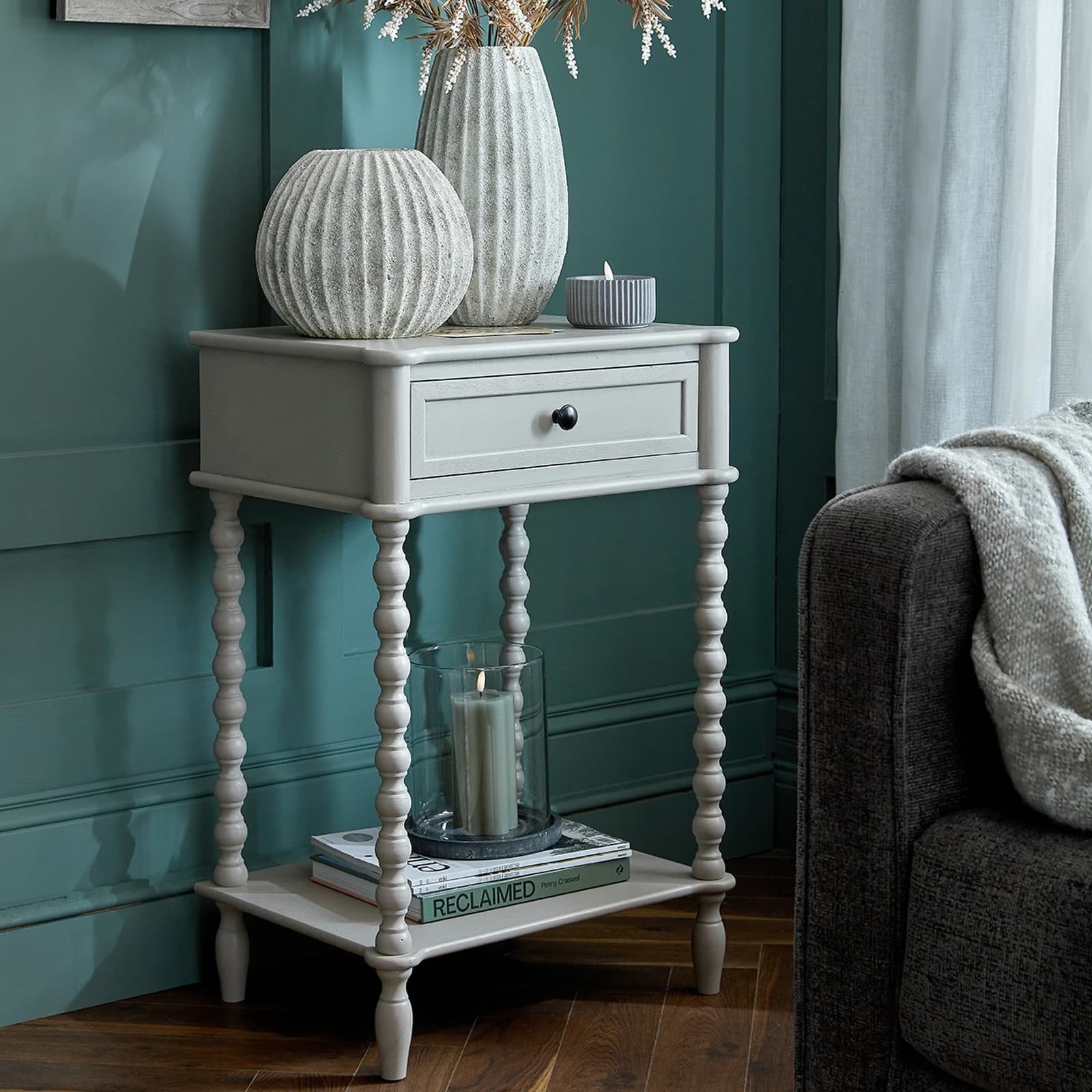 The Camden Collection One Drawer Side Table - Side tables, photo 2 of 6