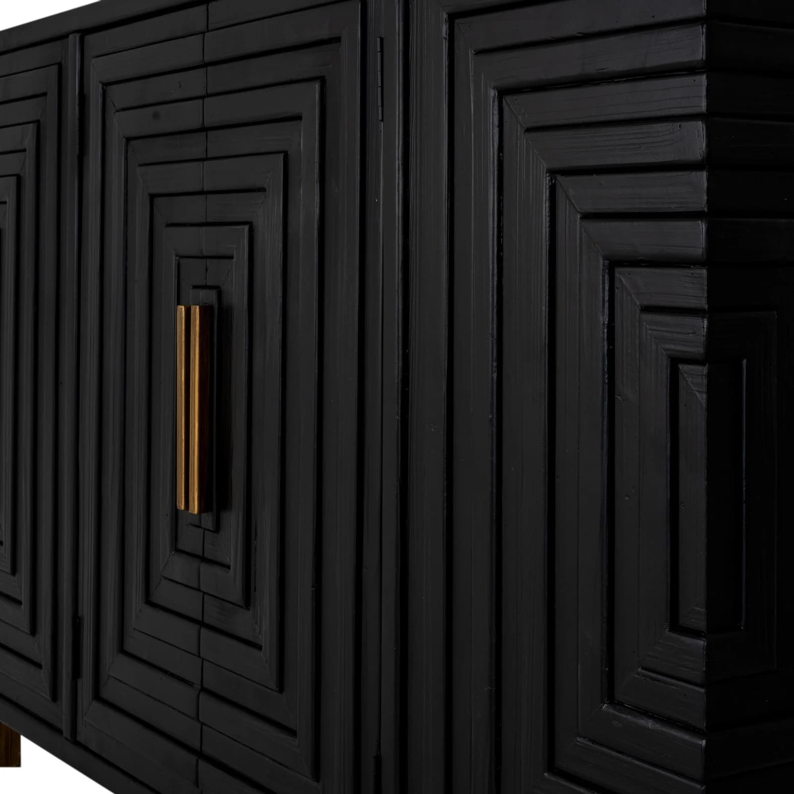 Lennox Black 2 Door Sideboard - Sideboards, photo 4 of 5