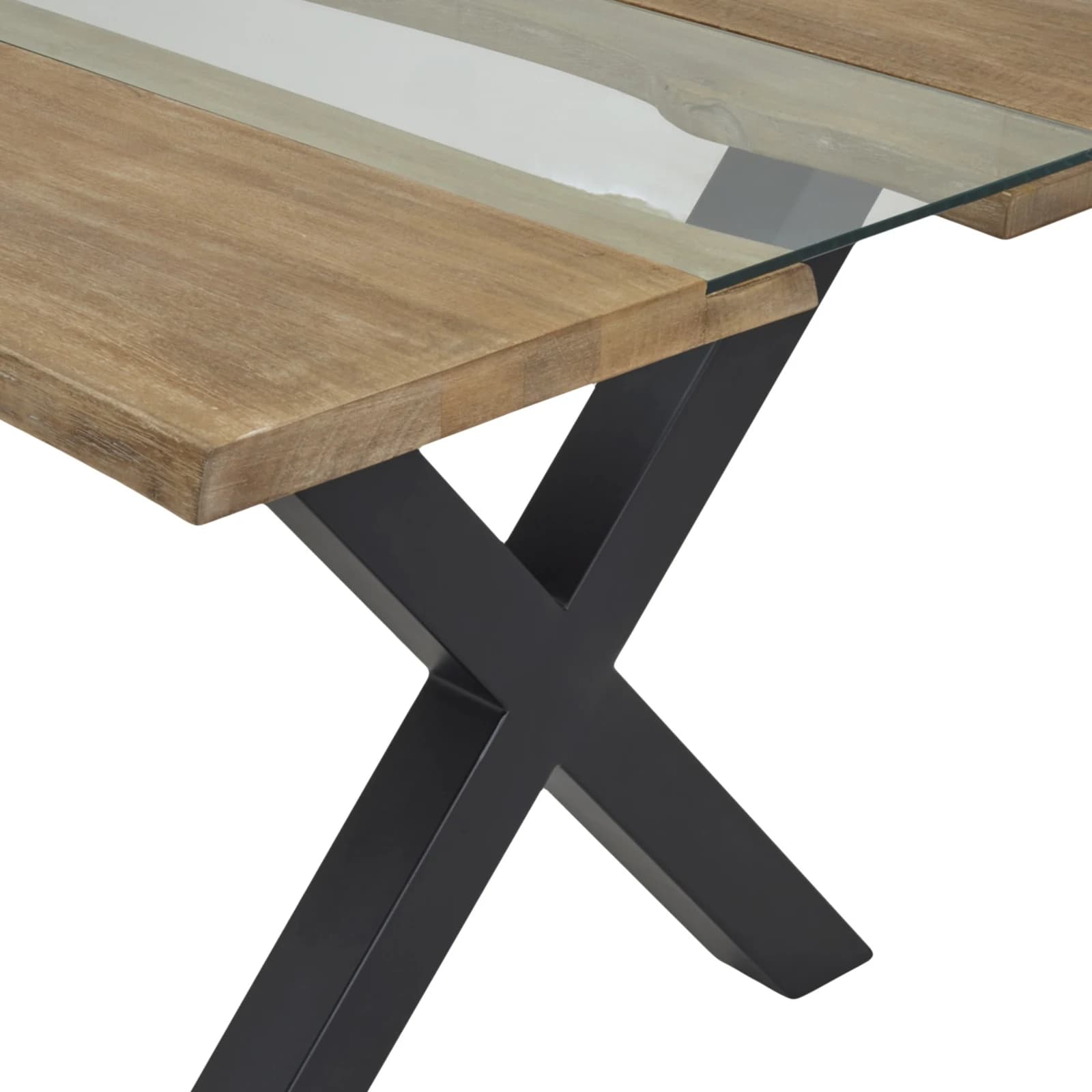 Live Edge Collection Light Acacia River Dining Table - Dining tables, photo 3 of 5