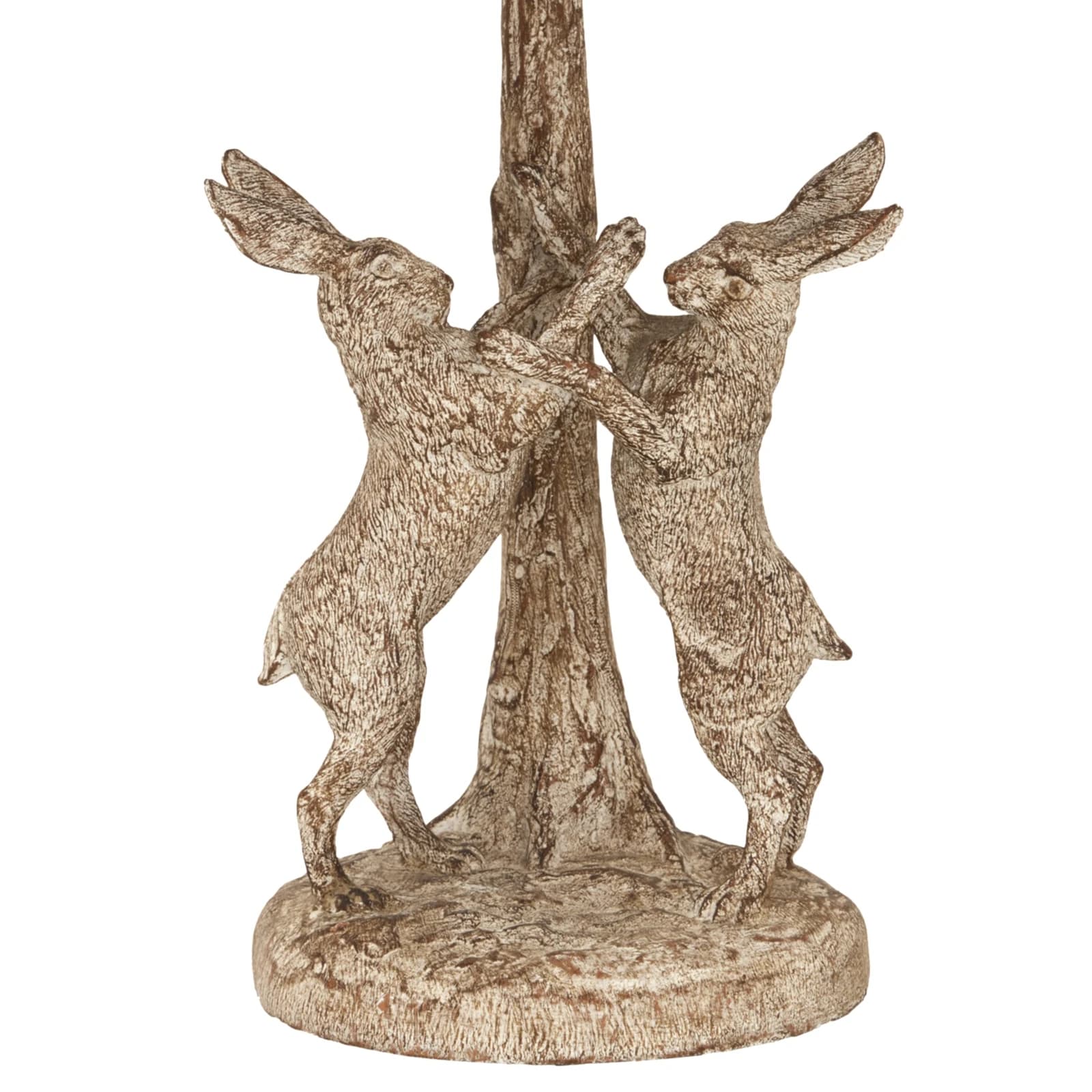 Stonewashed Marching Hares Lamp With Linen Shade - Table lamps, photo 2 of 3
