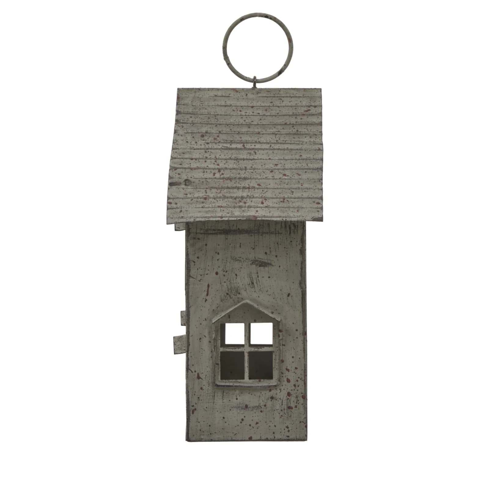 Rustic Metal Hanging House With Tealight Holder - Candles, photo 3 of 3