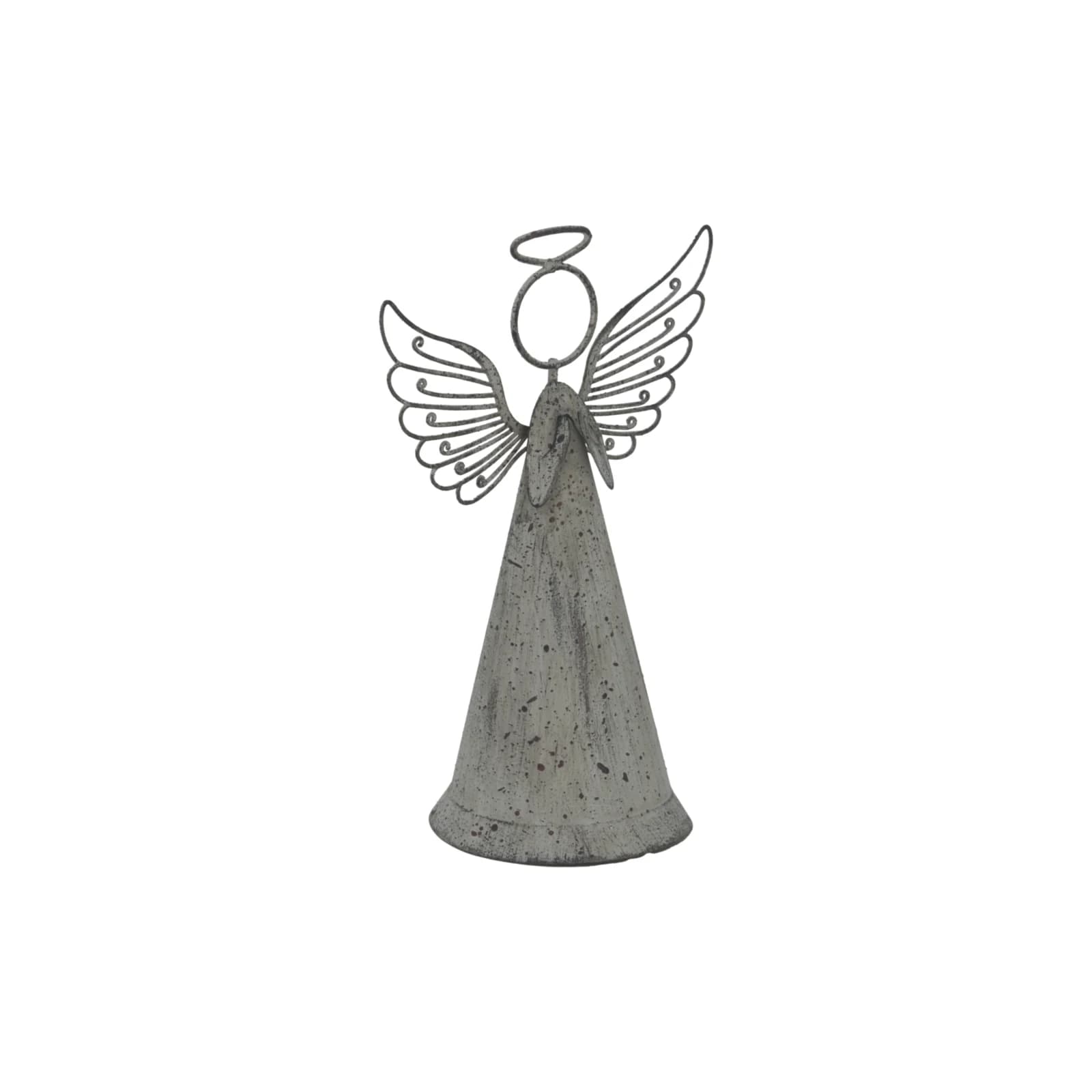 Rustic Metal Standing Angel - Sculptures & ornaments, photo 2 of 3