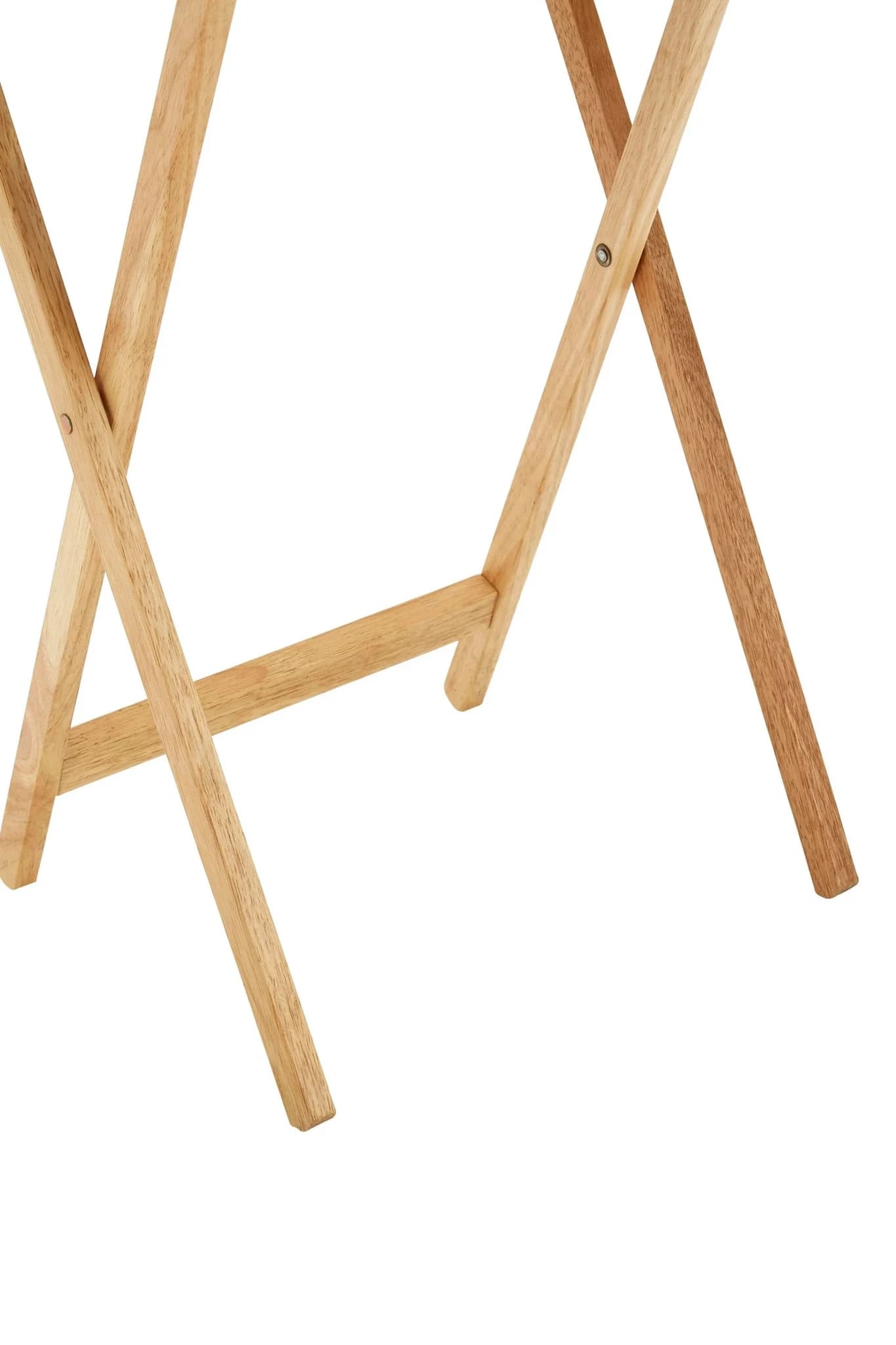 Heva Tropical Hevea Wood Folding Snack Table - Tables, photo 7 of 8