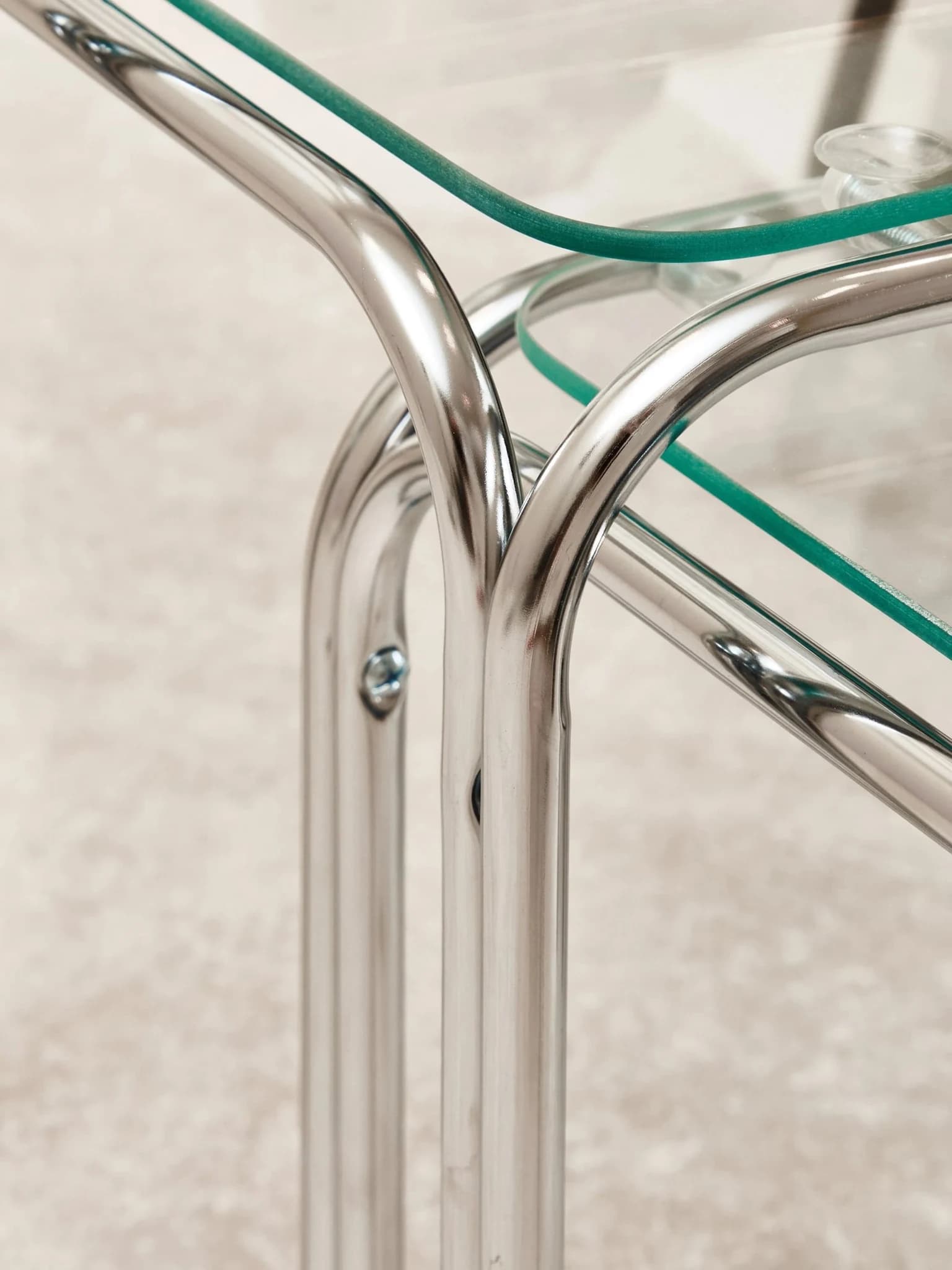 Jordan Nest Of 3 Clear Glass Tables - Tables, photo 2 of 6