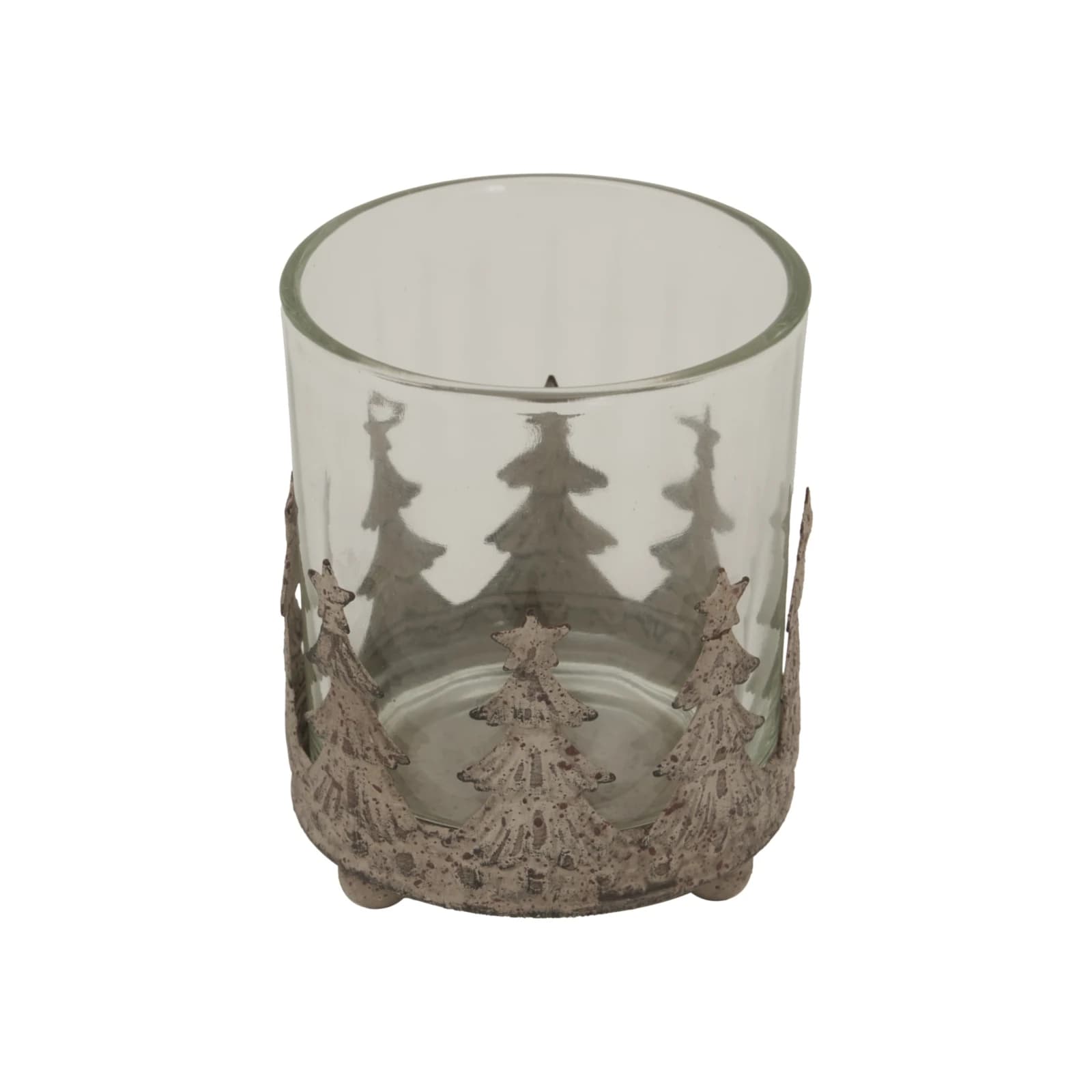 Rustic Glass Candle Holder - Candles, photo 2 of 3