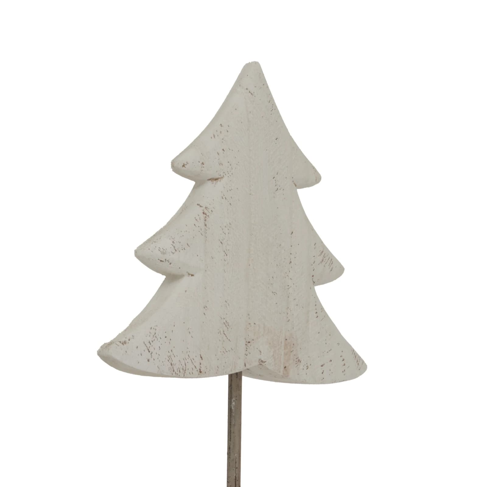 Large Whitewashed Rustic Tree On Stand - Lanterns, photo 4 of 6