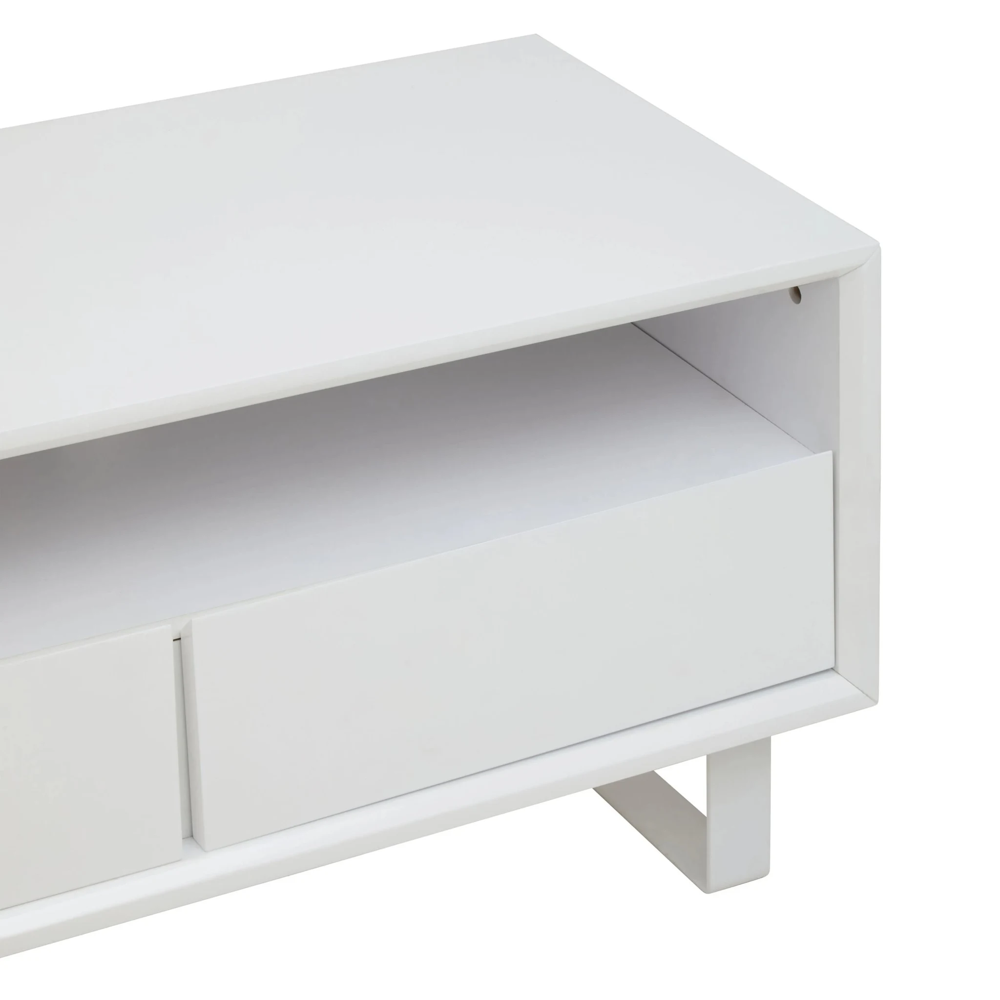 Moritz White High Gloss Media Cabinet - Bookcases & shelving, photo 8 of 8