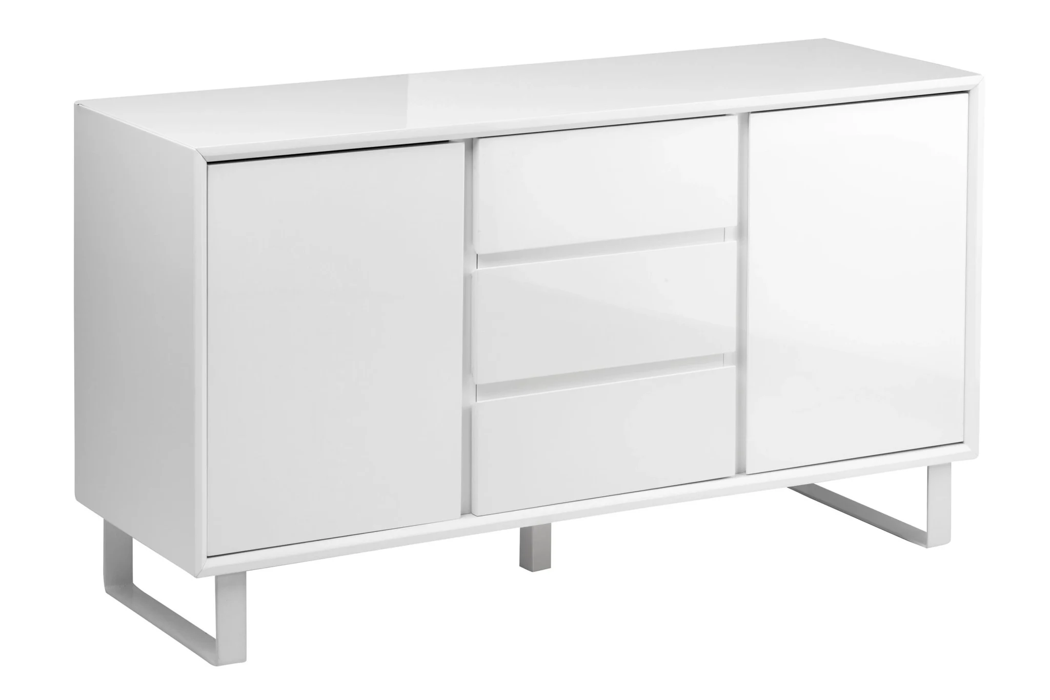 Moritz White High Gloss Sideboard - Bookcases & shelving, photo 2 of 2