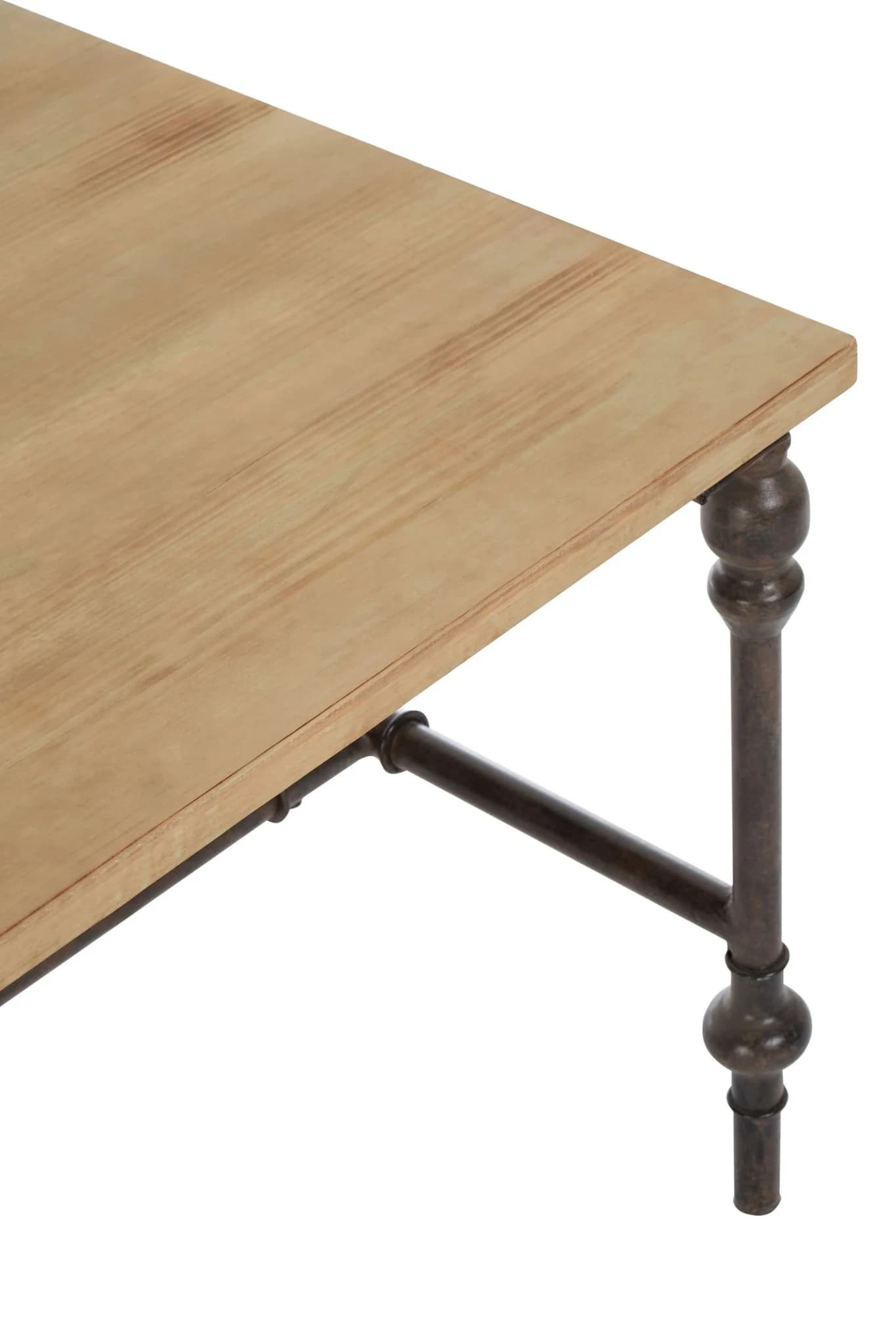 Tribeca Washed Finish Wooden Coffee Table - Tables, photo 6 of 6