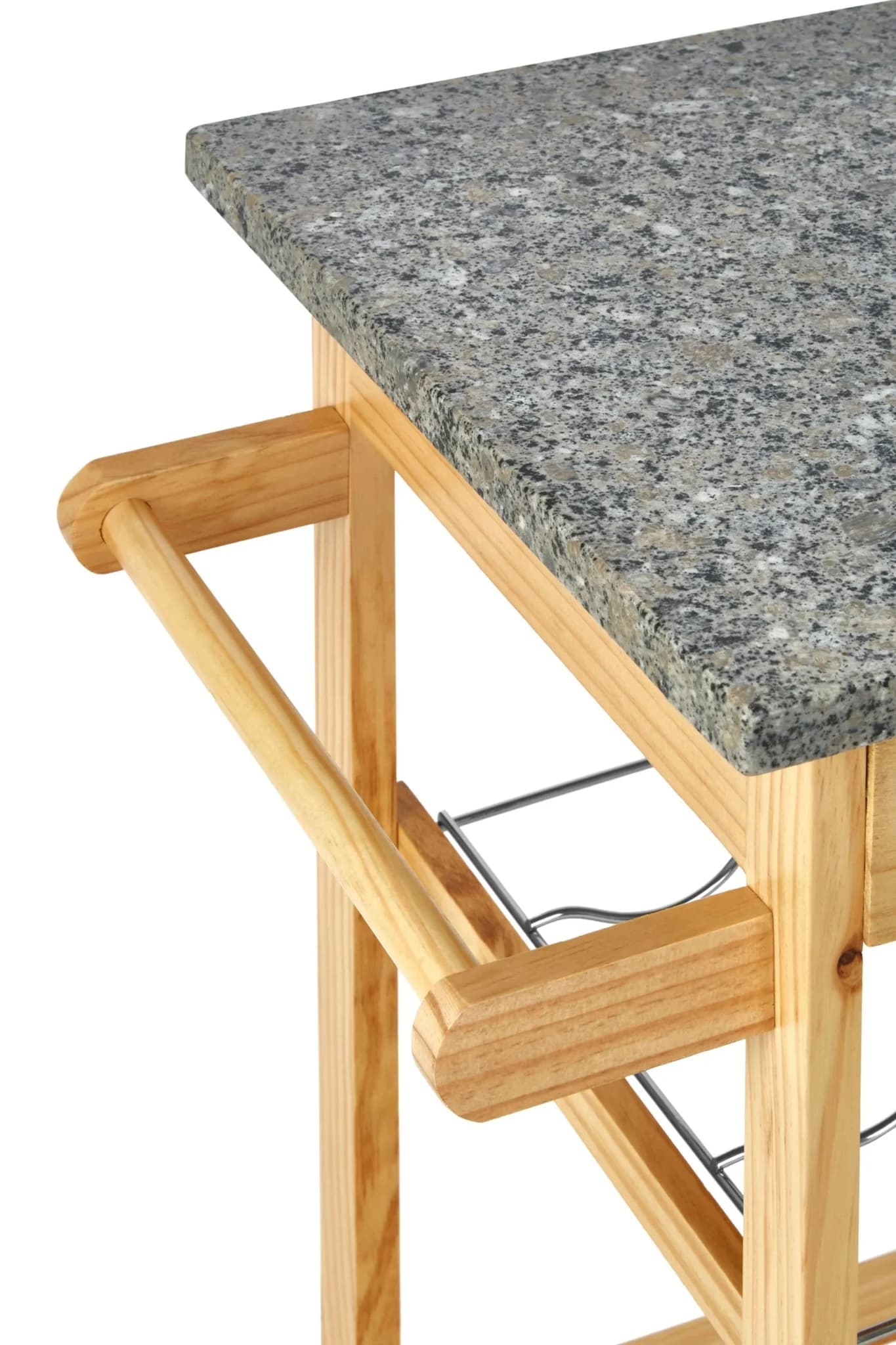 Harlow Glenn Pinewood Large Kitchen Trolley - Furniture, photo 8 of 8