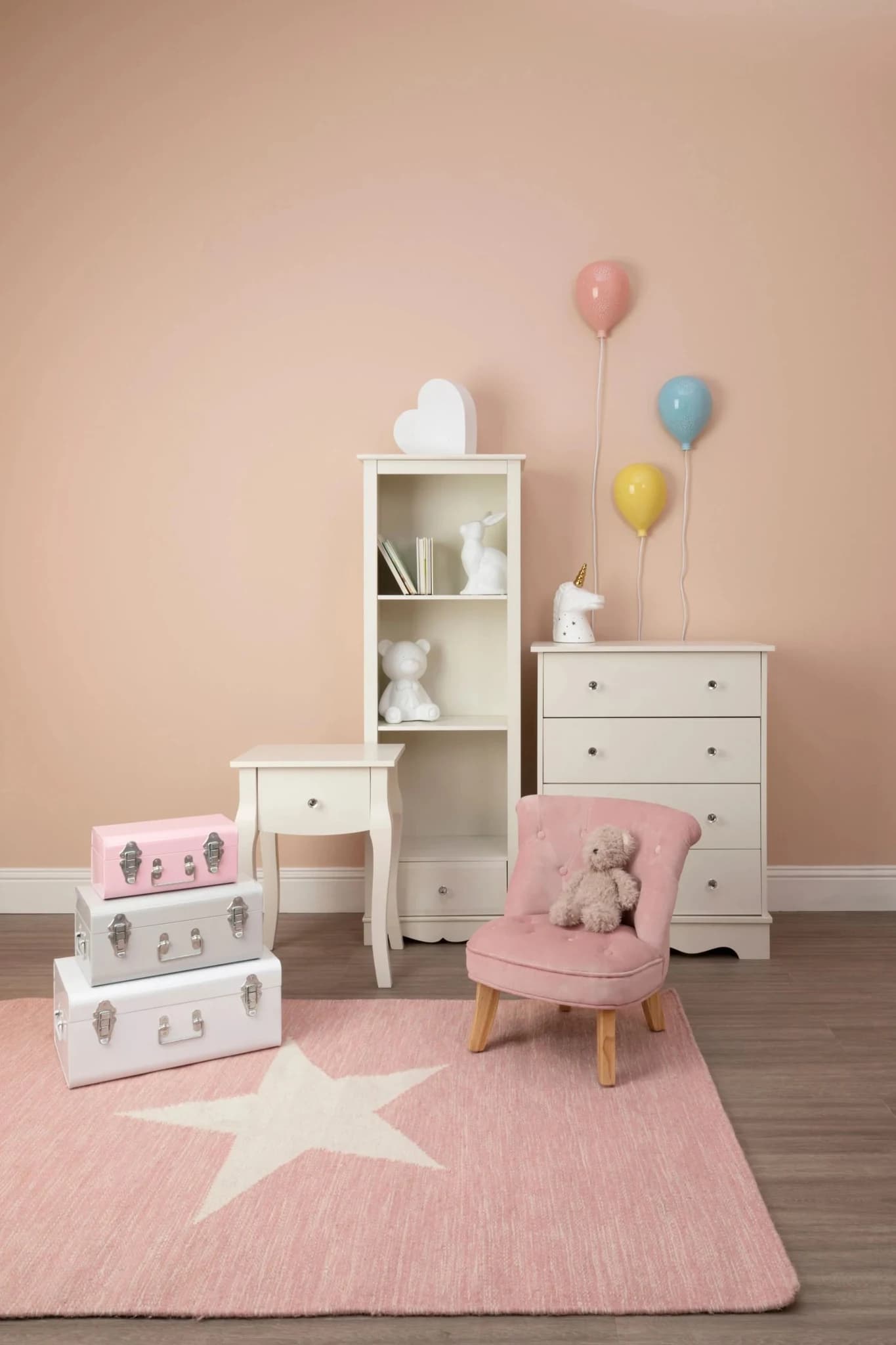 Emily Ivory 4 Drawer Chest - Furniture, photo 2 of 7