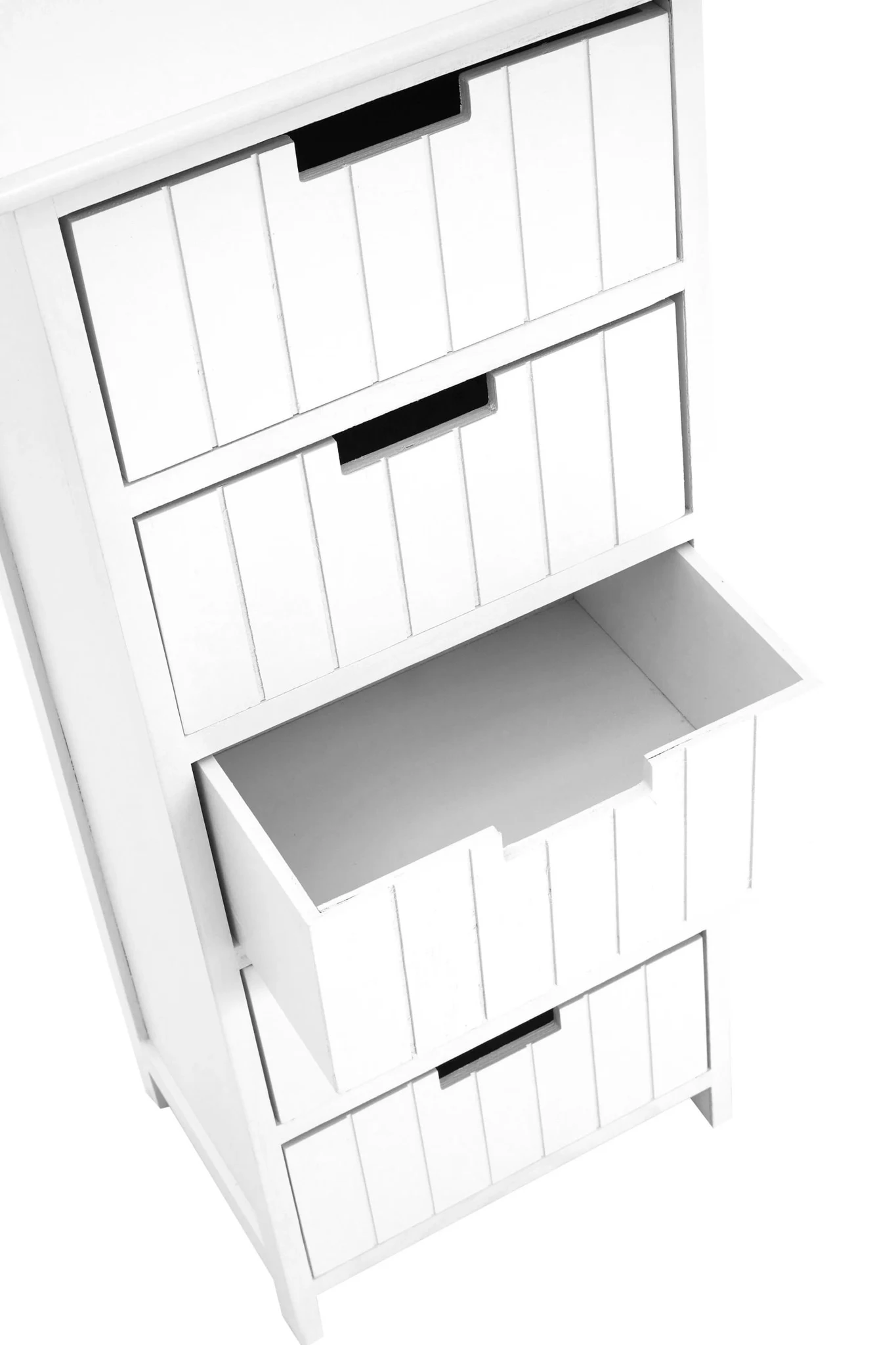 New England White Mdf 5 Drawers Chest - Bookcases & shelving, photo 5 of 7