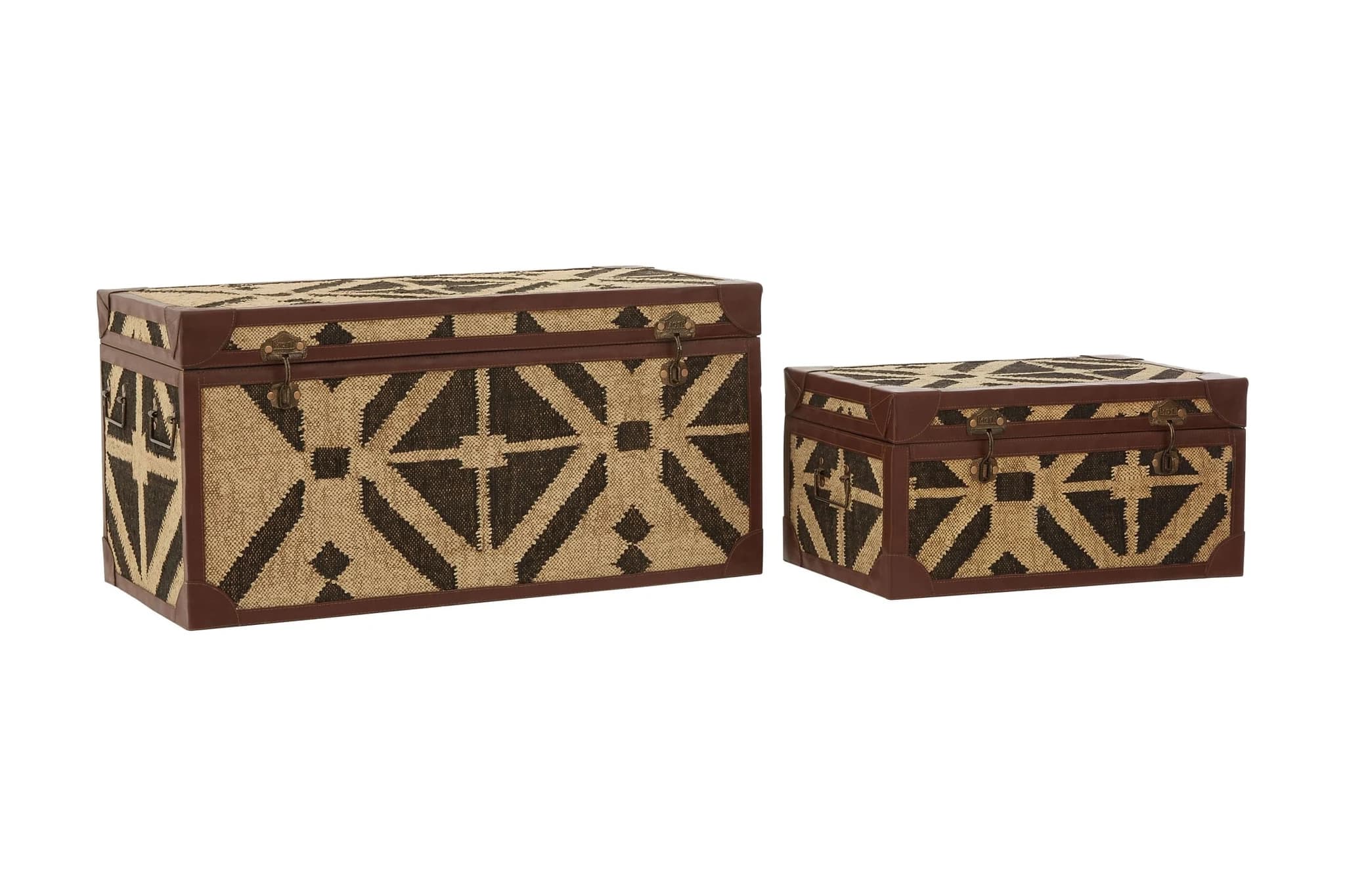 Aztec Storage Trunks - Set of 2 - Bookcases & shelving, photo 4 of 8
