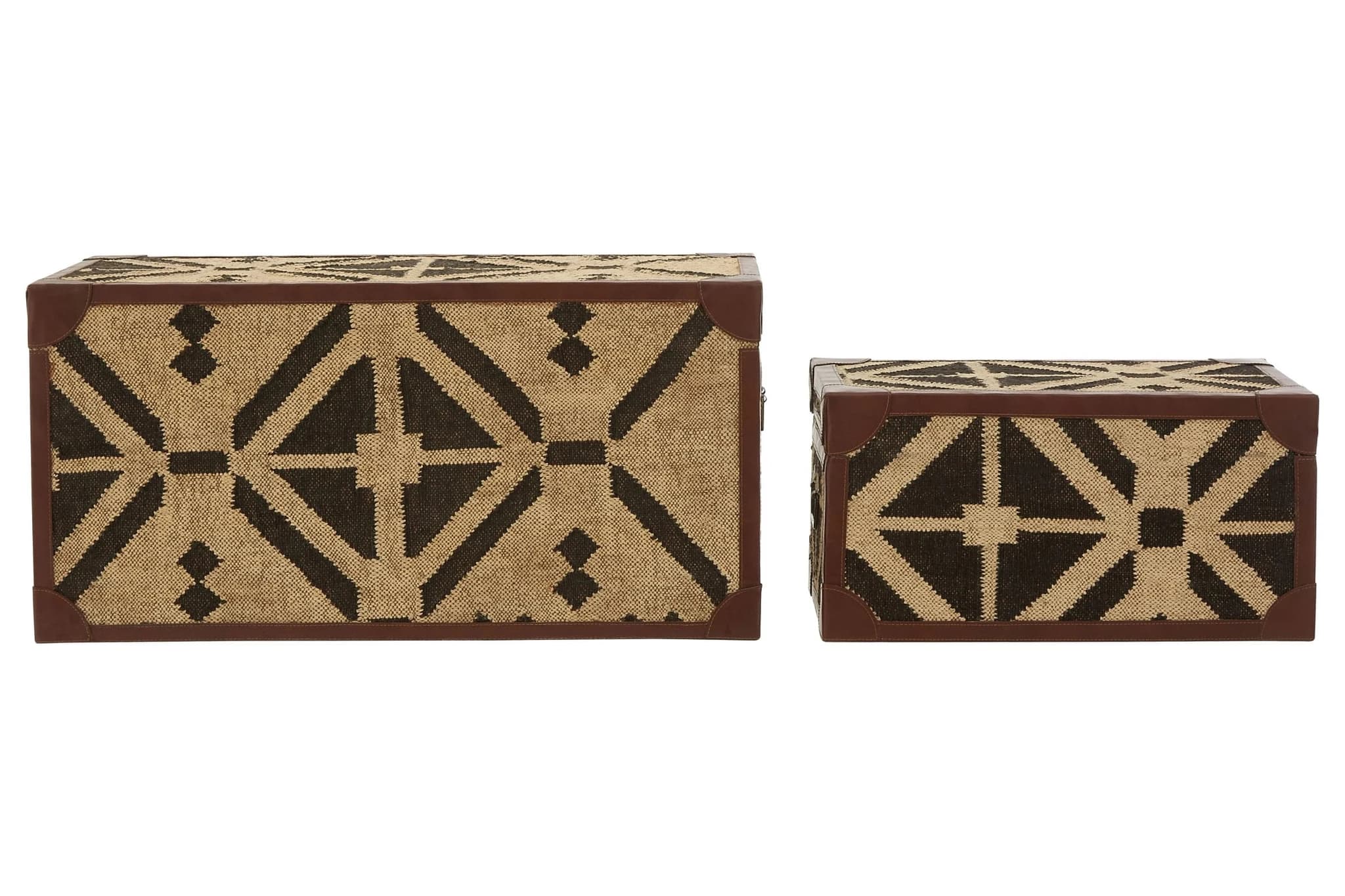 Aztec Storage Trunks - Set of 2 - Bookcases & shelving, photo 2 of 8