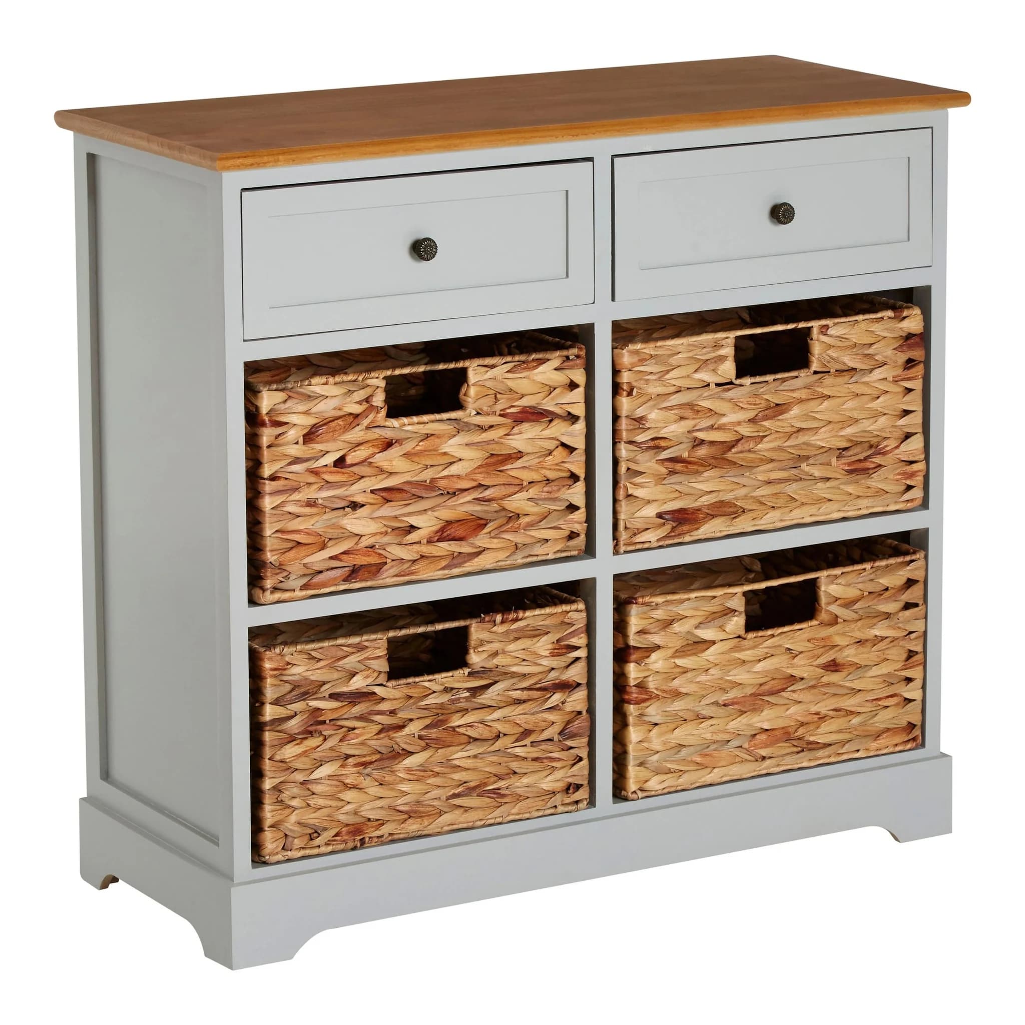 Vermont Two Drawers Four Baskets Cabinet. - Bookcases & shelving, photo 2 of 8