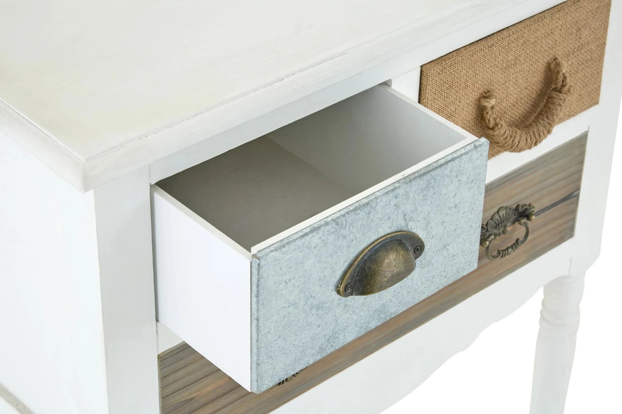 Weymouth White Finish Storage Unit with Multicolour Drawers - Bookcases & shelving, photo 5 of 7