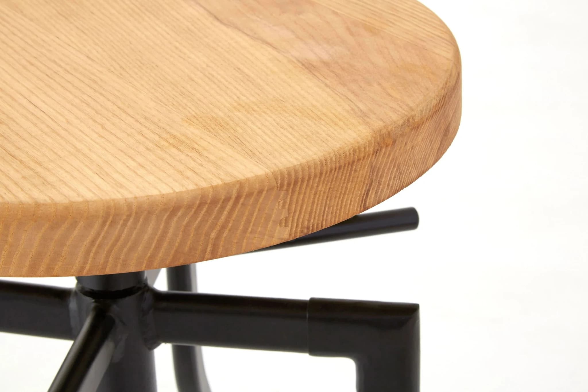New Foundry Ash Seat Bar Stool - Seating, photo 3 of 5