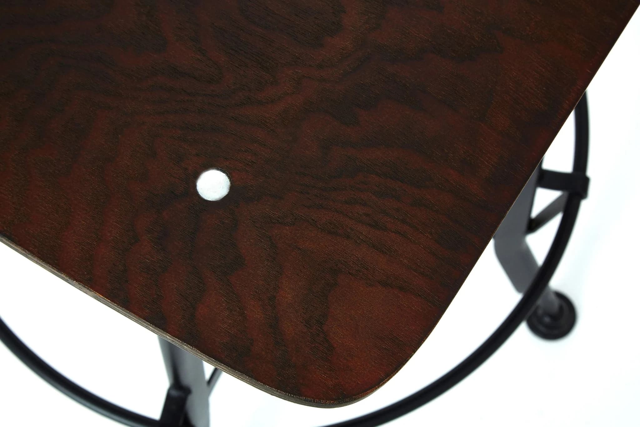 New Foundry Adjustable Wooden Seat Bar Stool - Seating, photo 5 of 8