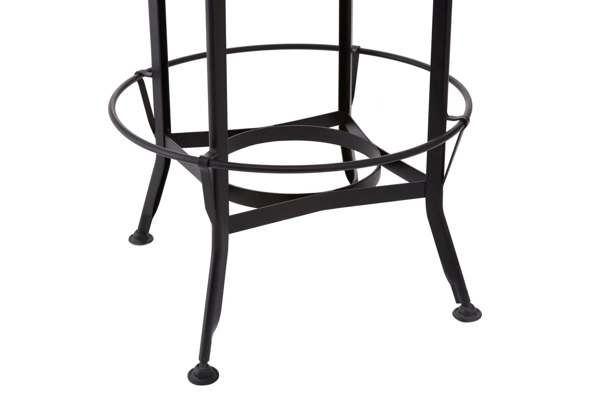 New Foundry Walnut And Black Metal Bar Table - Tables, photo 4 of 5
