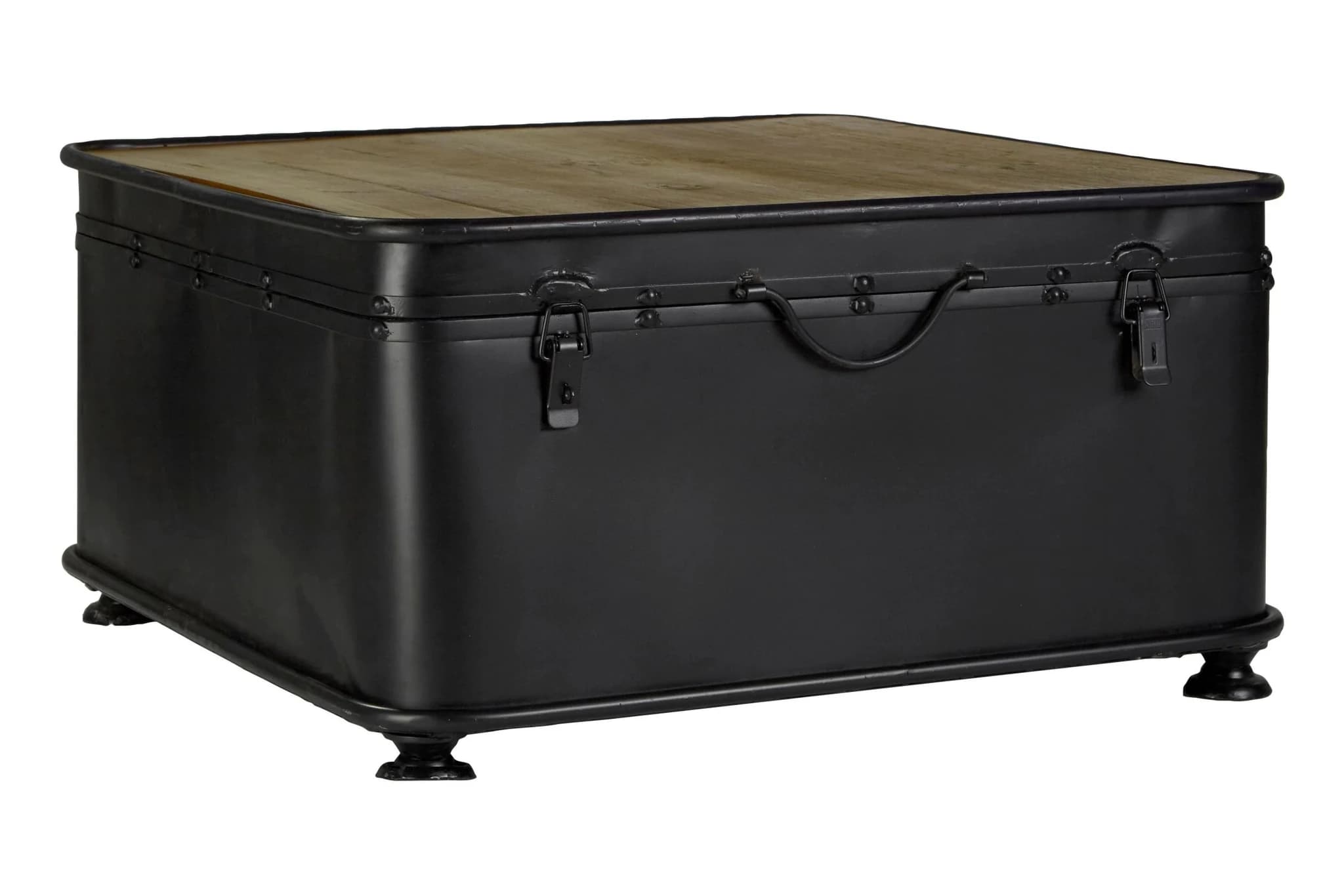New Foundry Wooden and Metal Coffee Table With Storage - Tables, photo 2 of 5