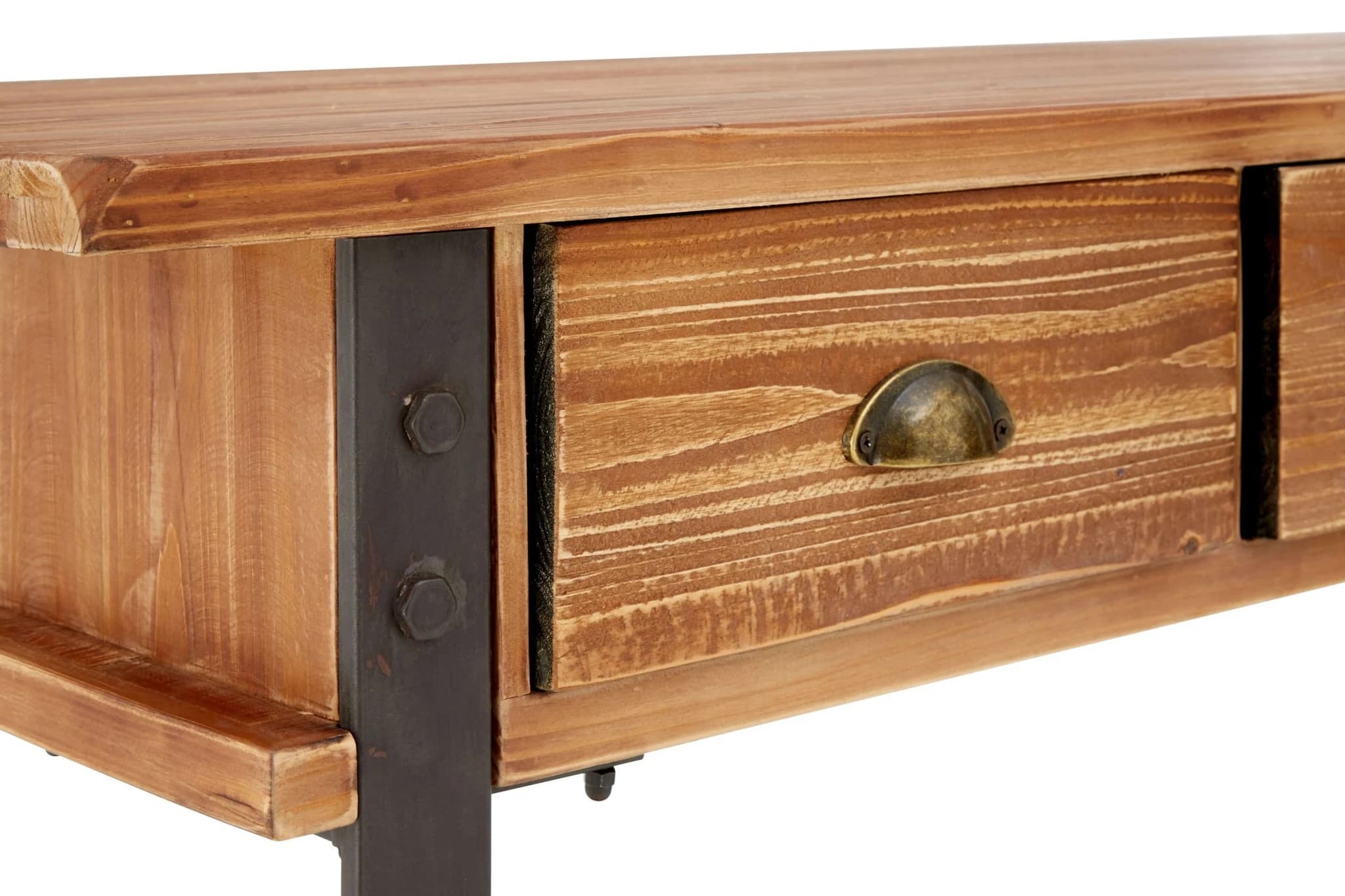 New Foundry 3 Drawer Console Table - Tables, photo 5 of 5