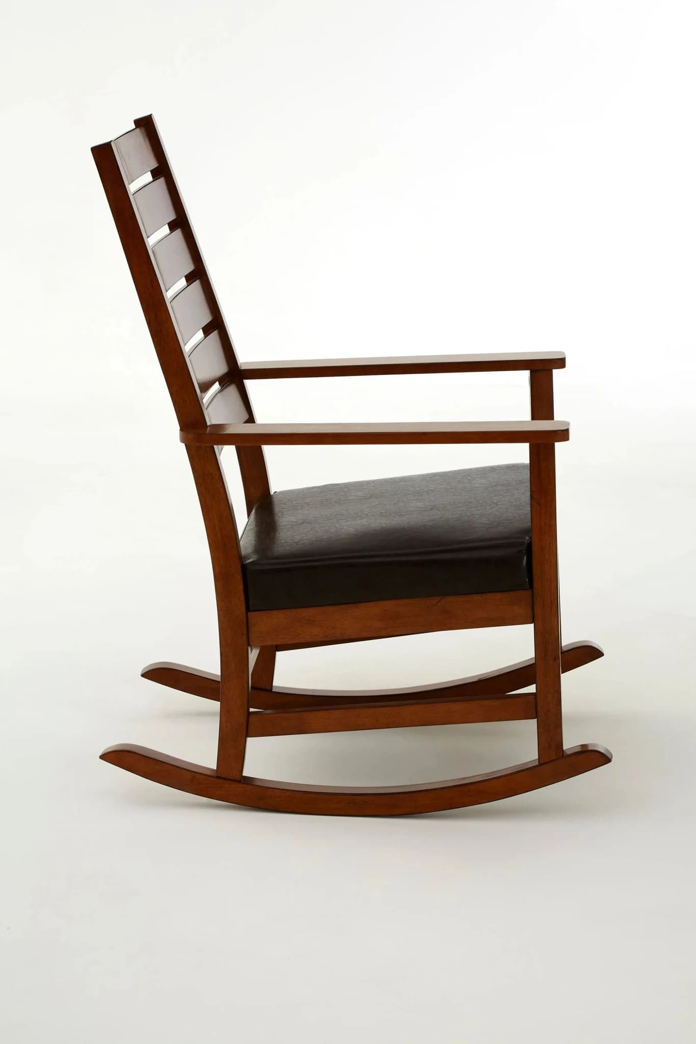 Relax Brown Leather Effect Rocking Chair - Seating, photo 3 of 8