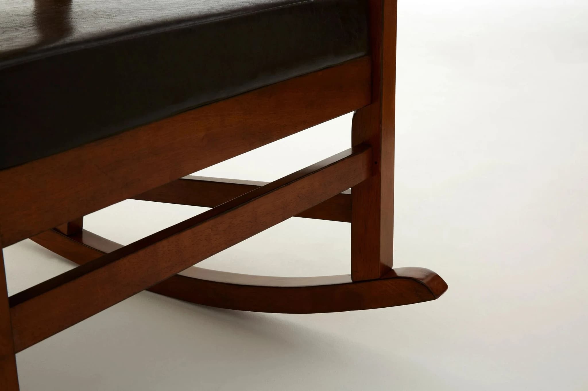 Relax Brown Leather Effect Rocking Chair - Seating, photo 6 of 8